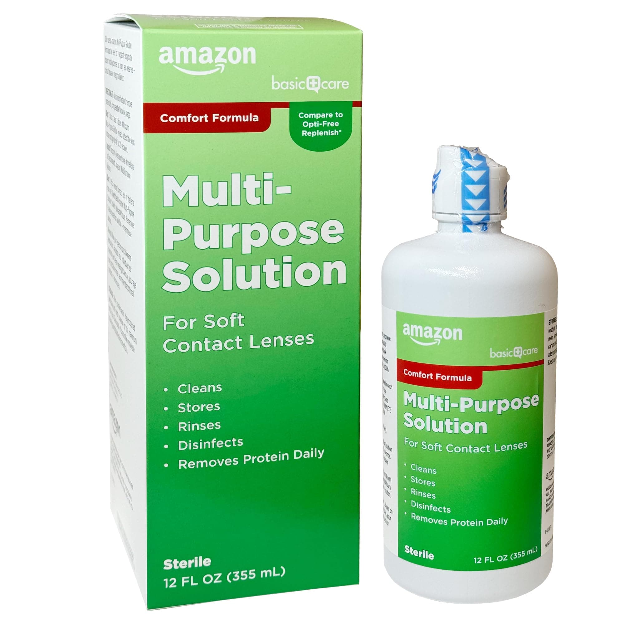 Multi-Purpose Contacts Solution - Comfort Formula, 12 fl oz (Pack of 1)