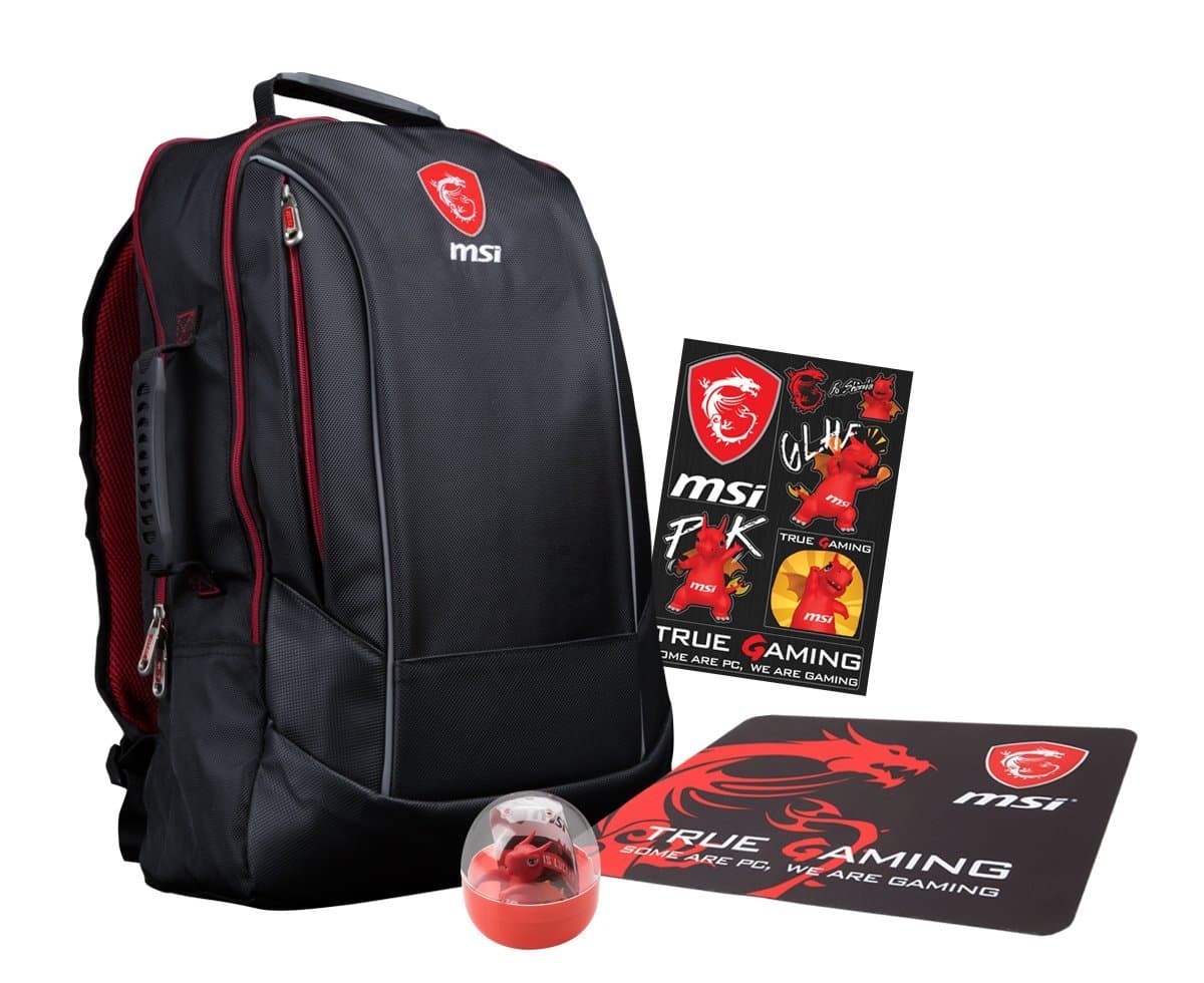 MSI Dragon Fever Summer GE Bundle 957-1XXE-043,Black,17.3