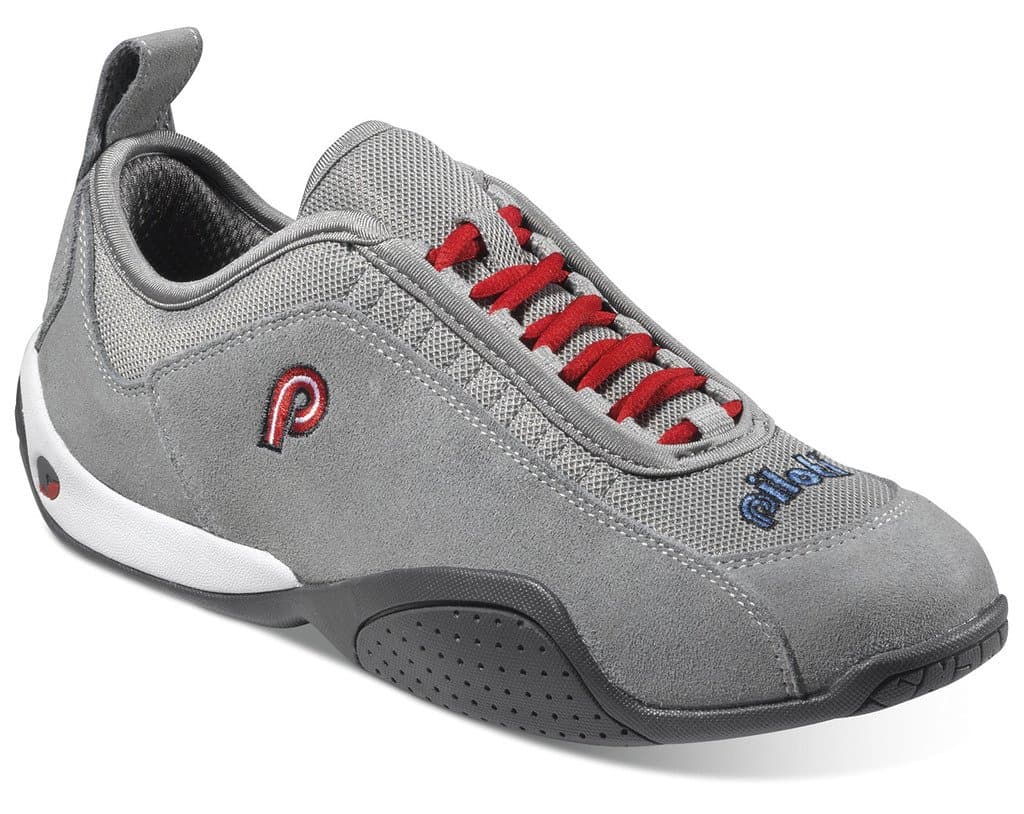 piloti 00104GREY-RED-WHITE8.5 Shoes