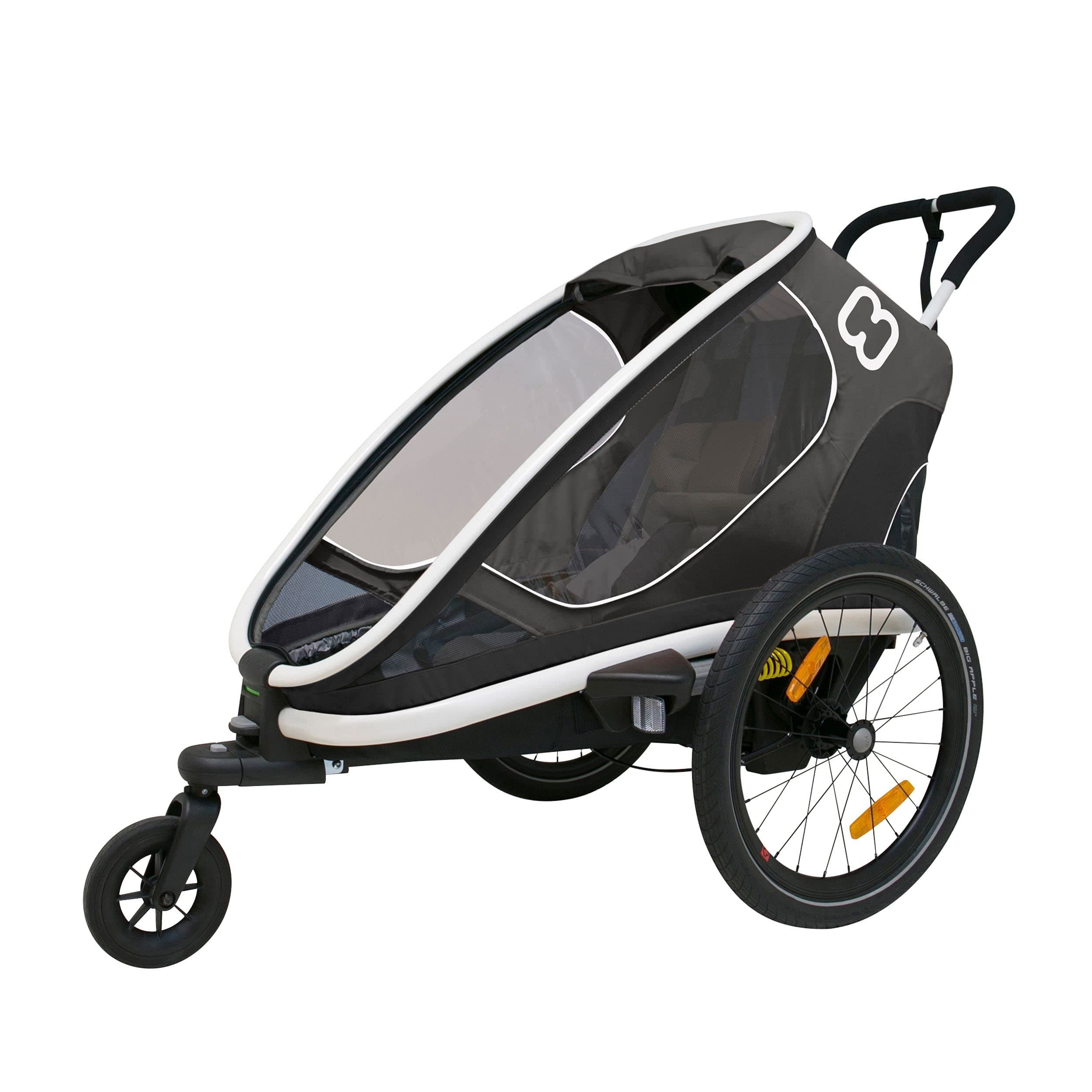 Outback One Seat Reclining Multi-Sport Child Bike Trailer + Stroller (Jogger Wheel Sold Separately)