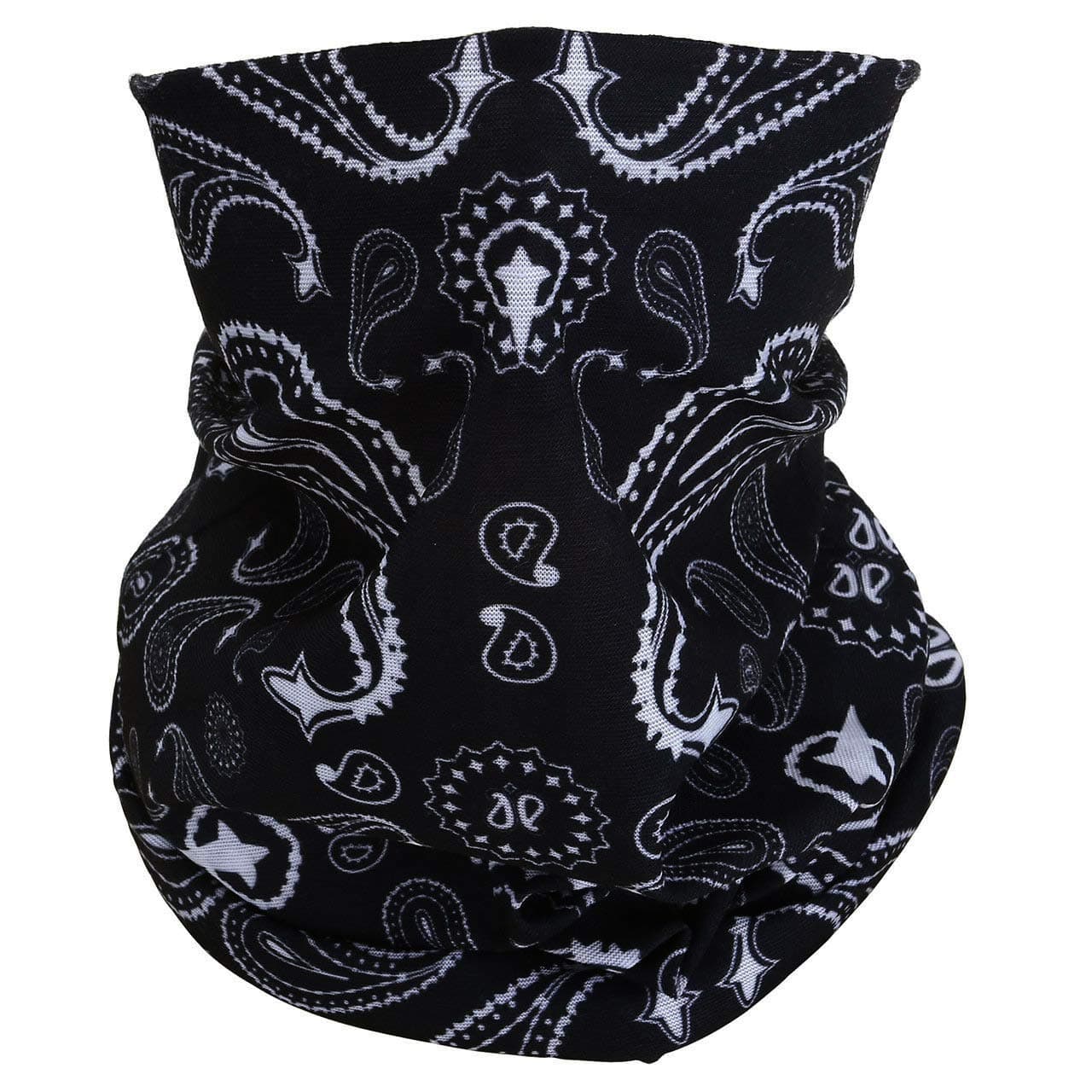 Tube Bandana Face Mask Scarf Paisley Print Head Neck Gaiter Motorcycle Bike Hiking