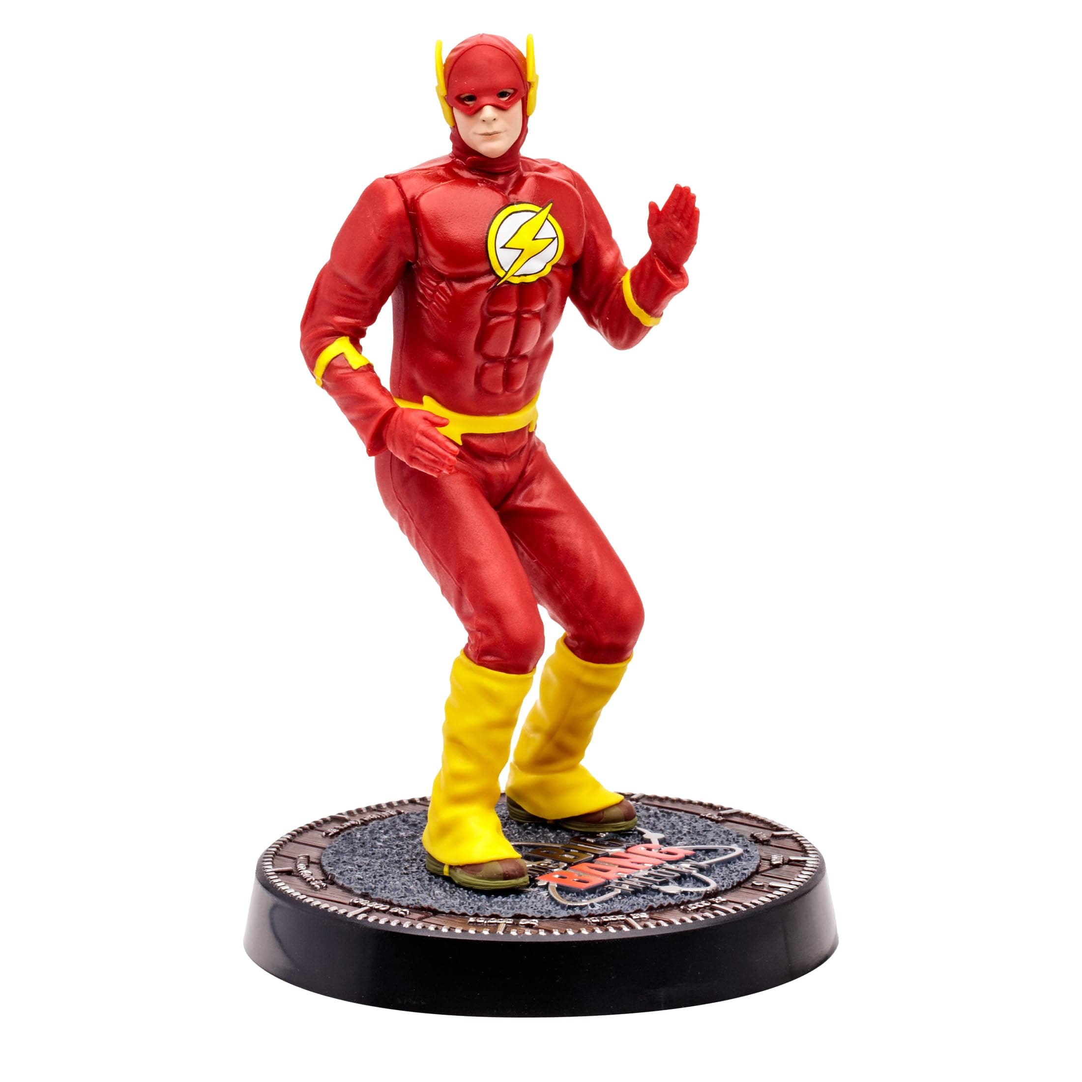 Lansay Movie Maniacs - Sheldon in Flash Costume - The Big Bang Theory - Collectible Figure & Accessories - Film Figures - Ages 12+