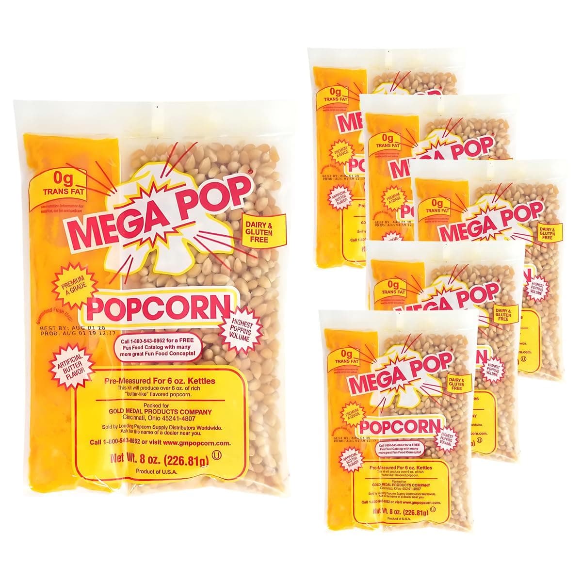Perfectware - Popcorn 8 Oz - 4 Count