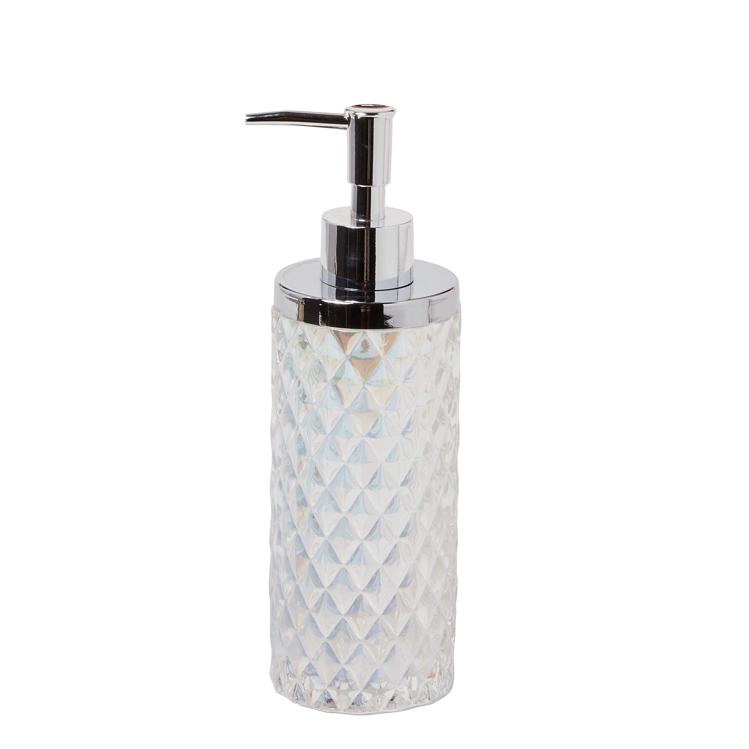 SKL Home by Saturday Knight Ltd. Frosted Soap Dispenser, Frosty