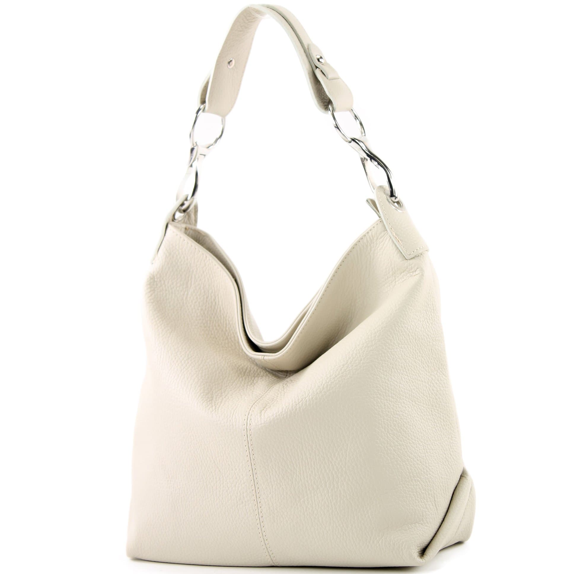 modamoda de Women Modamoda De - T168 - Ital Shoulder Bag Made of Leather womens leather shoulder bag