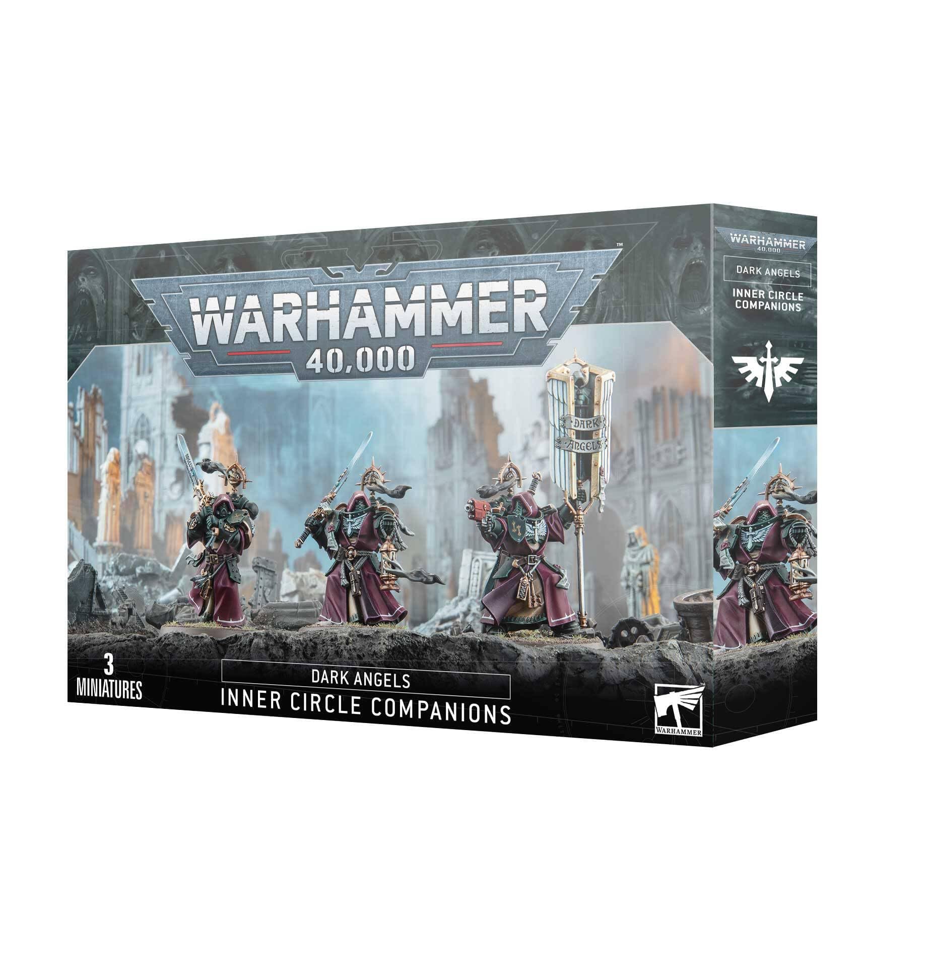Games Workshop - Warhammer 40,000 - Dark Angels: Inner Circle Companions, Black