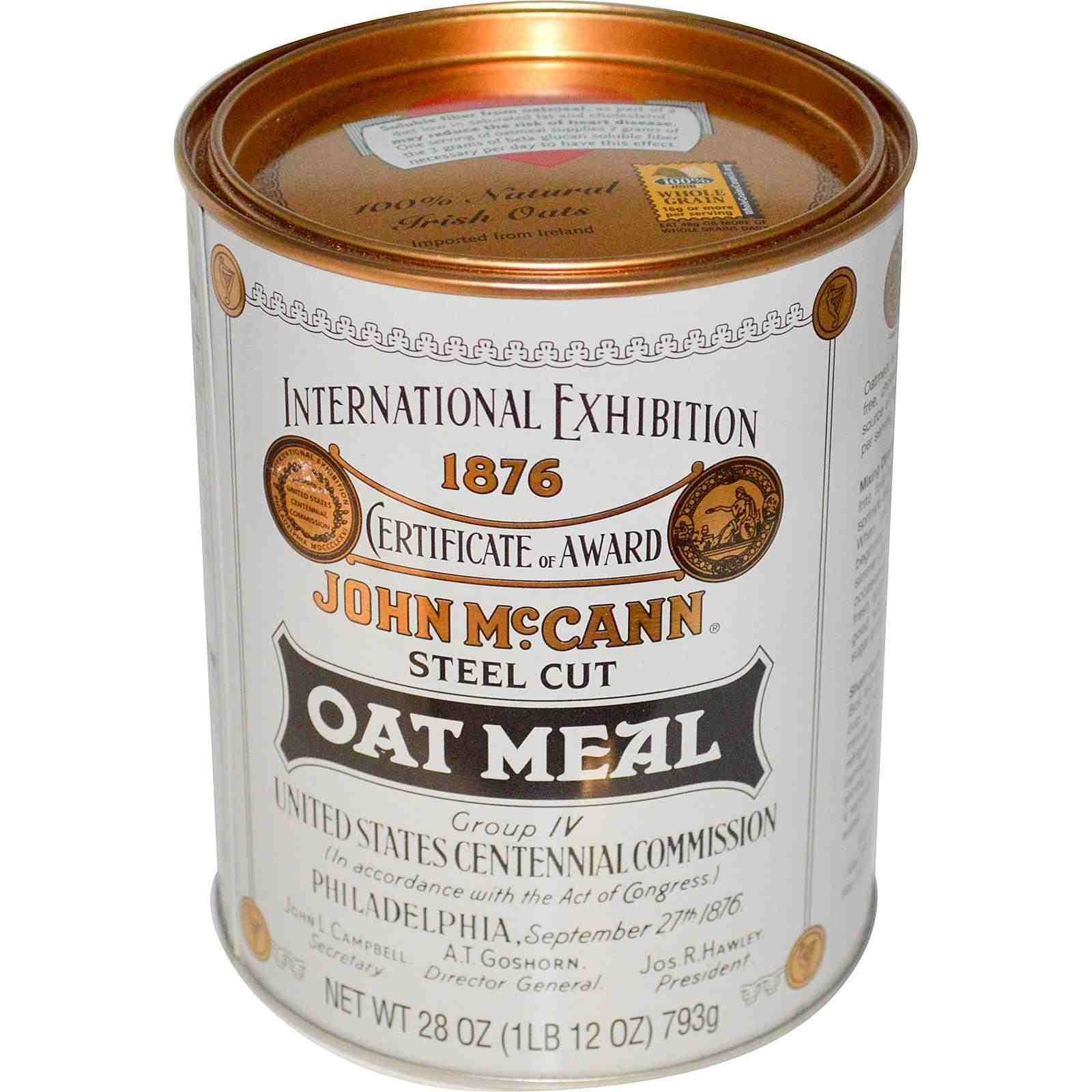 McCann's Irish Oatmeal, Steel Cut Oat Meal, 28 oz (793 g) (1 unit)