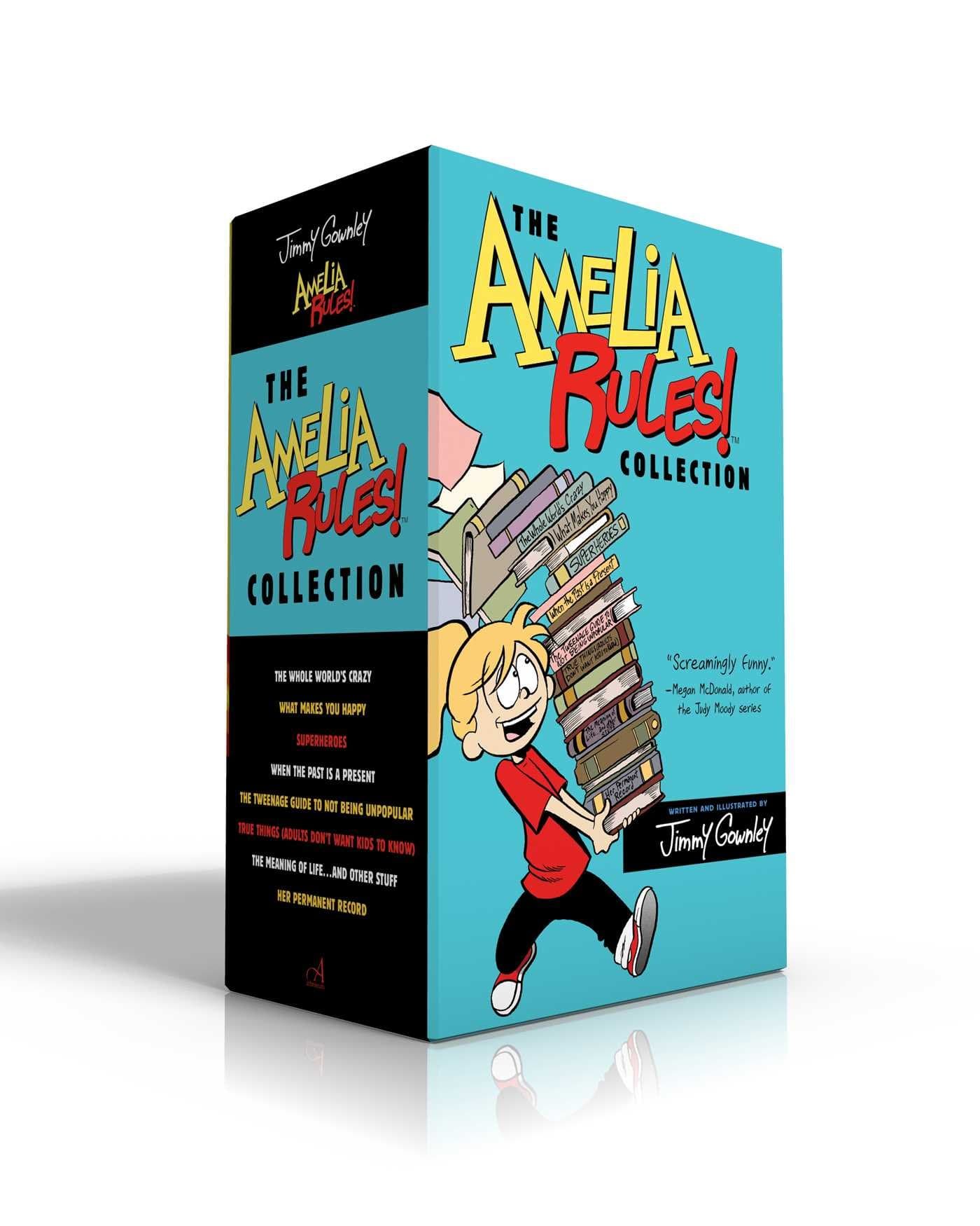 The Amelia Rules! Collection: The Whole World's Crazy; What Makes You Happy; Superheroes; When the Past Is a Present; The Tweenage Guide to Not Being ... . . . and Other Stuff; Her Permanent Record Paperback – November 15, 2016