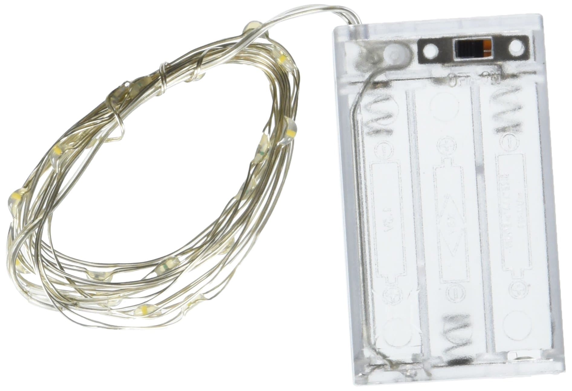 DariceDTMOON20S David Tutera Light Strand with Silver Wire, 20 Lights, 6.56-Feet