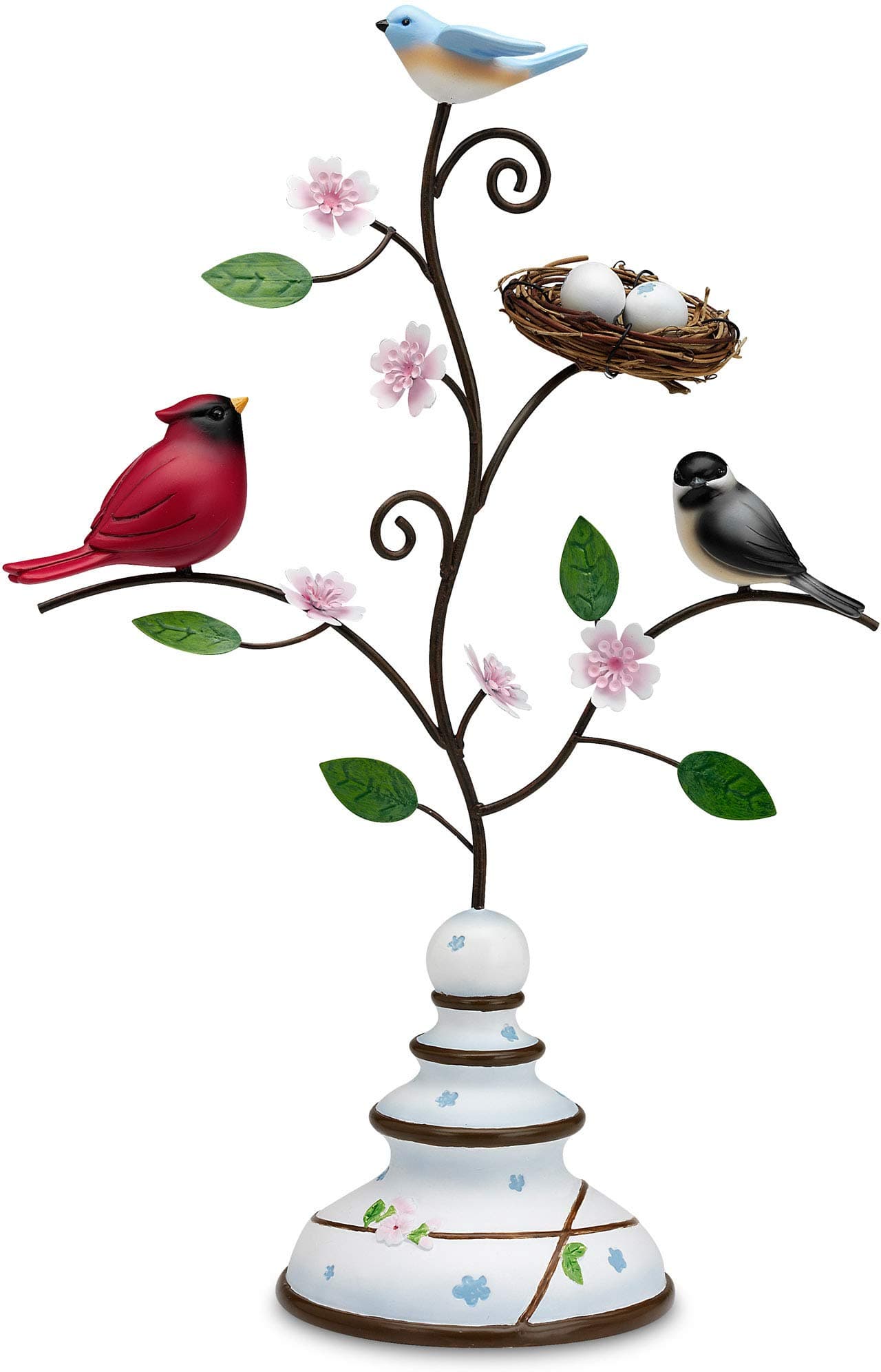 Peace, Love and Birds by Pavilion Nature's Beauty Bird Finial, 13-1/2-Inch