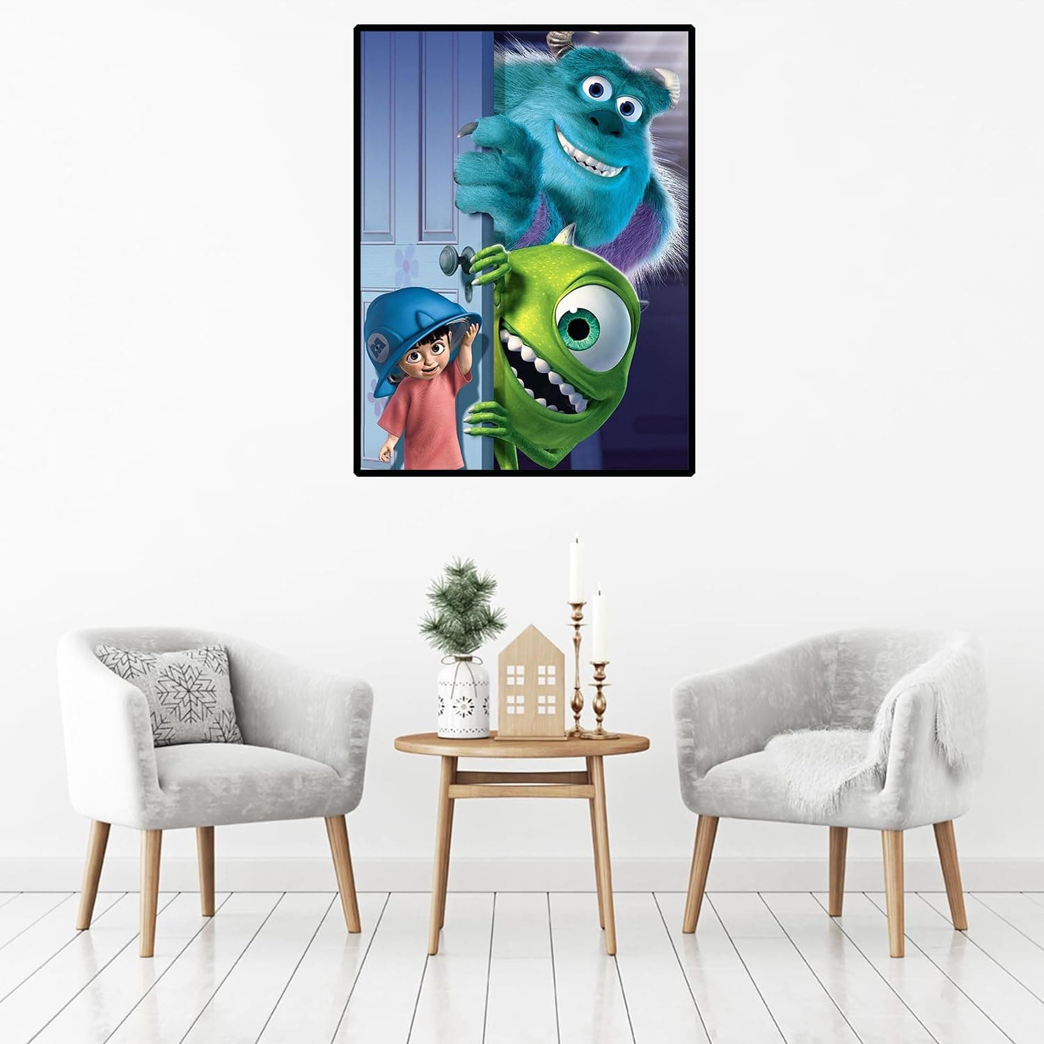 EIBEILI Diamond Painting Kits for Adults, Cartoon 5D Diamond Art Kits for Kids Beginner DIY Full Drill Diamond Dots Crystal Craft Kits for Home Wall Decor Gifts 11.8x15.7 inch