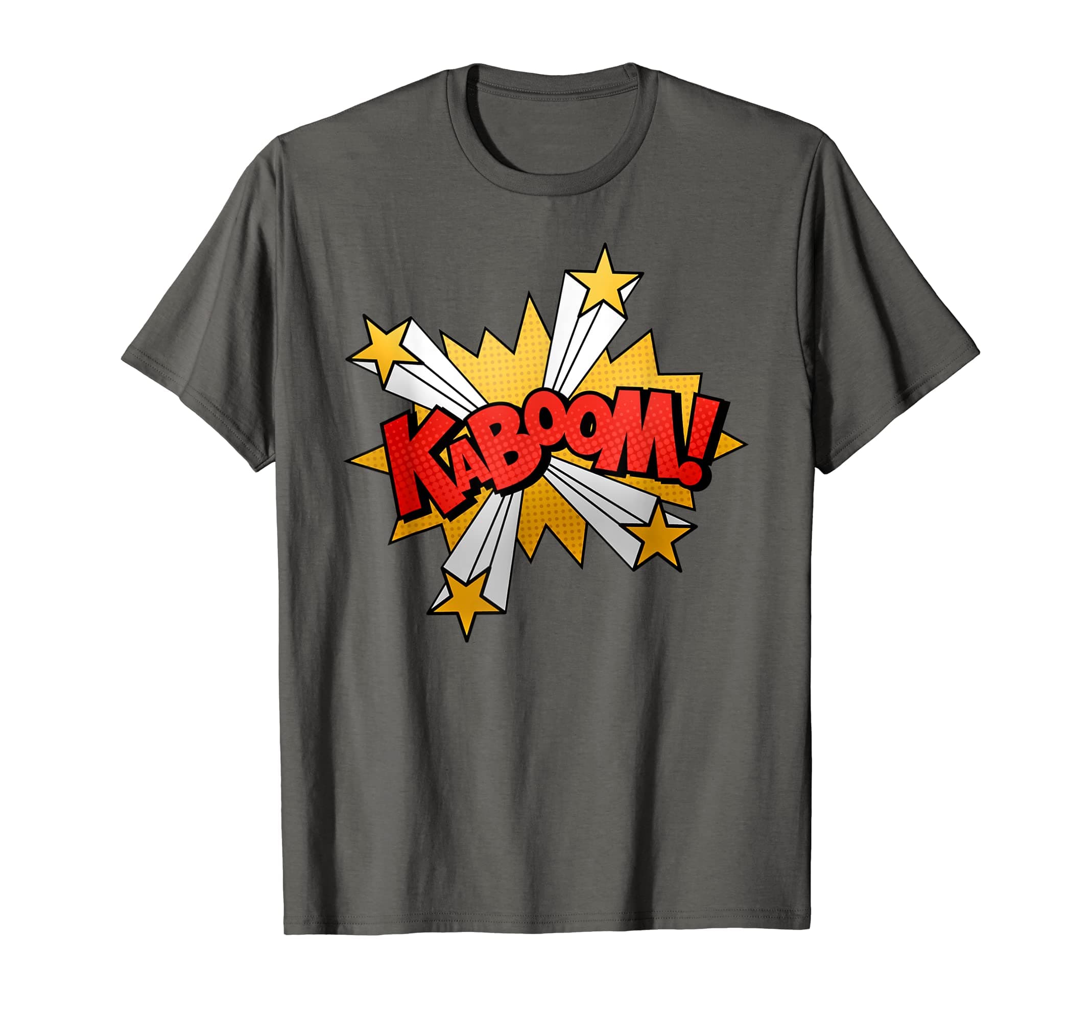Funny Vintage Comic Book Collector Sound Effect Kaboom T-Shirt