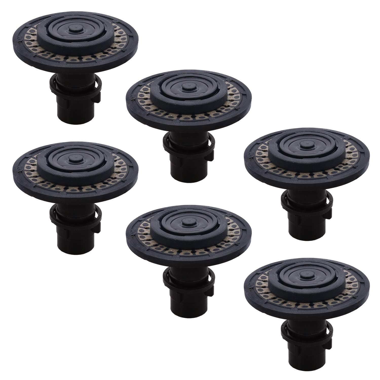 FlushLine 6 Pack of Replacements for Sloan 3301037 A-37-A 1.5 GPF Drop-In Repair Kit