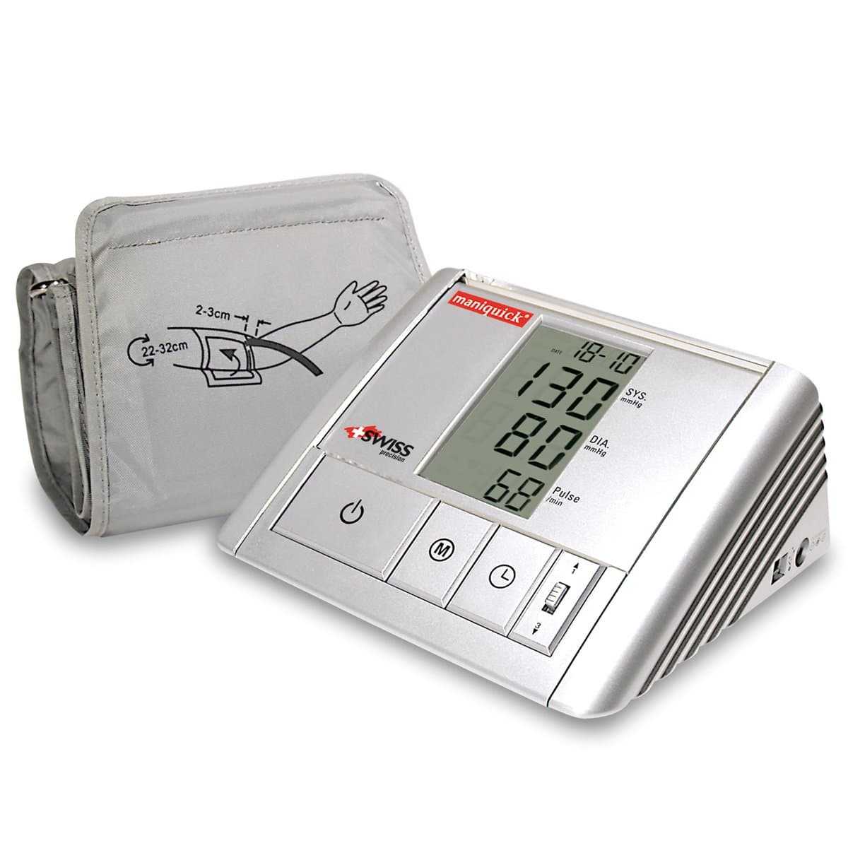 Check Quick MQ 101 Automatic Upper-Arm Blood-Pressure Monitor - Including Mains Adaptor