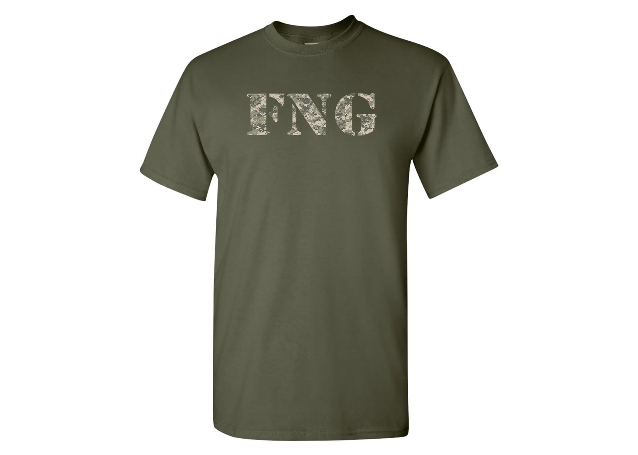 Funny FNG Military Acronym Veterans Patriotic Men's T-Shirt
