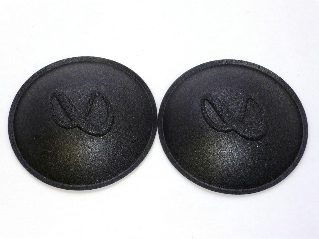 2 Infinity 3.5" Logo Dust Caps
