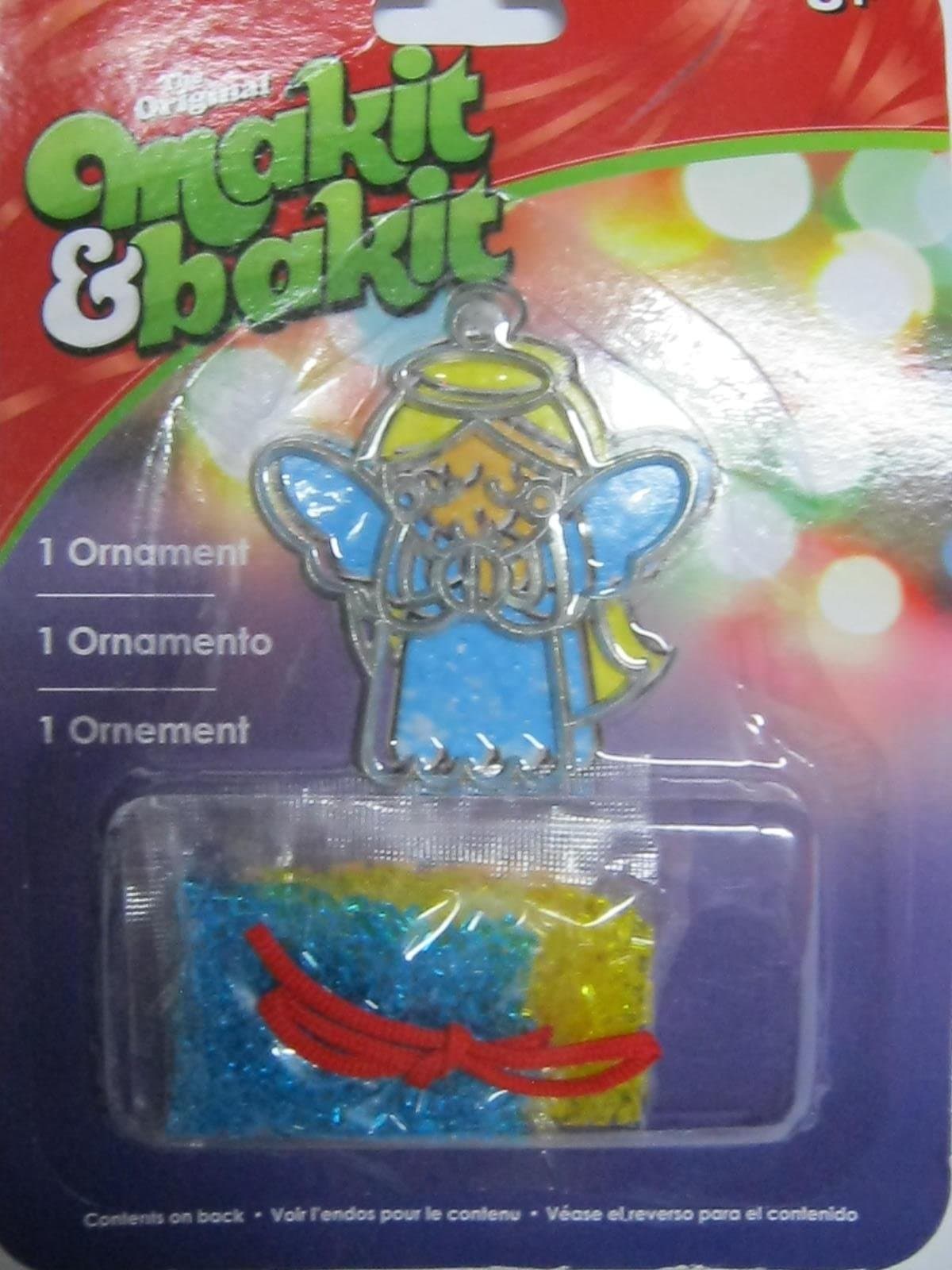 Makit and bakit angel ornament