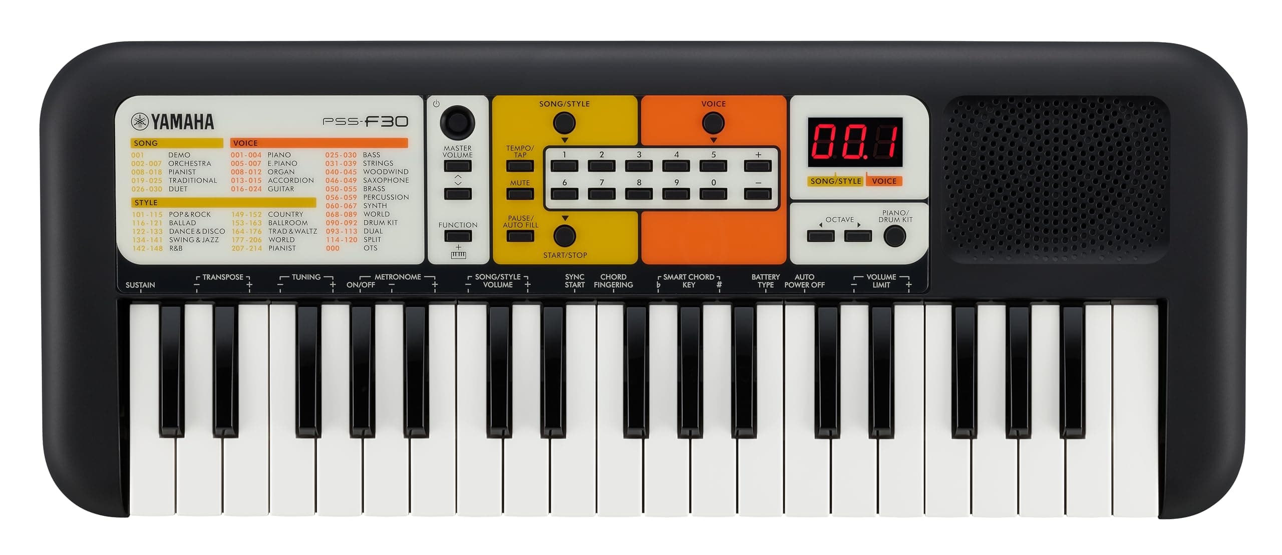 Yamaha Mini-key Portable Keyboard PSS-F30