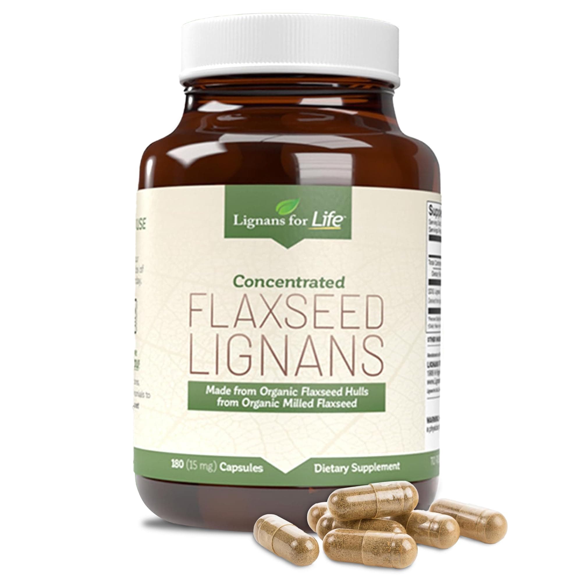 Flaxseed Lignans 30 mg Organic