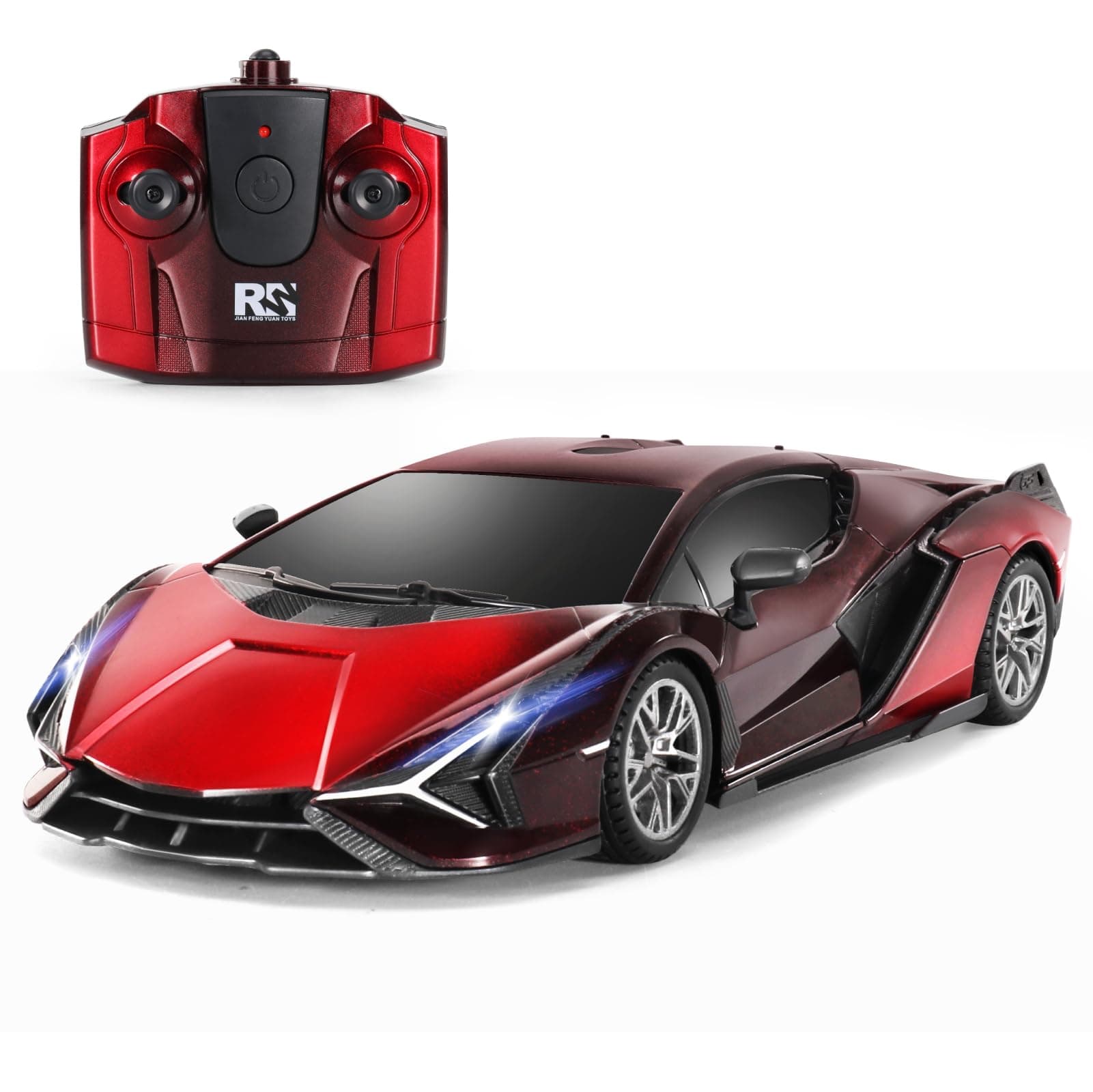 - Lamboghini RC Car - 1:24 Scale Lambo Toy Car 3.7V 500mAh, Sián Fast Remote Control Car for Boys 8-12, Rc Race Model Birthday Gifts for Kids Adults Boys Girls Age 6-12 Year Old