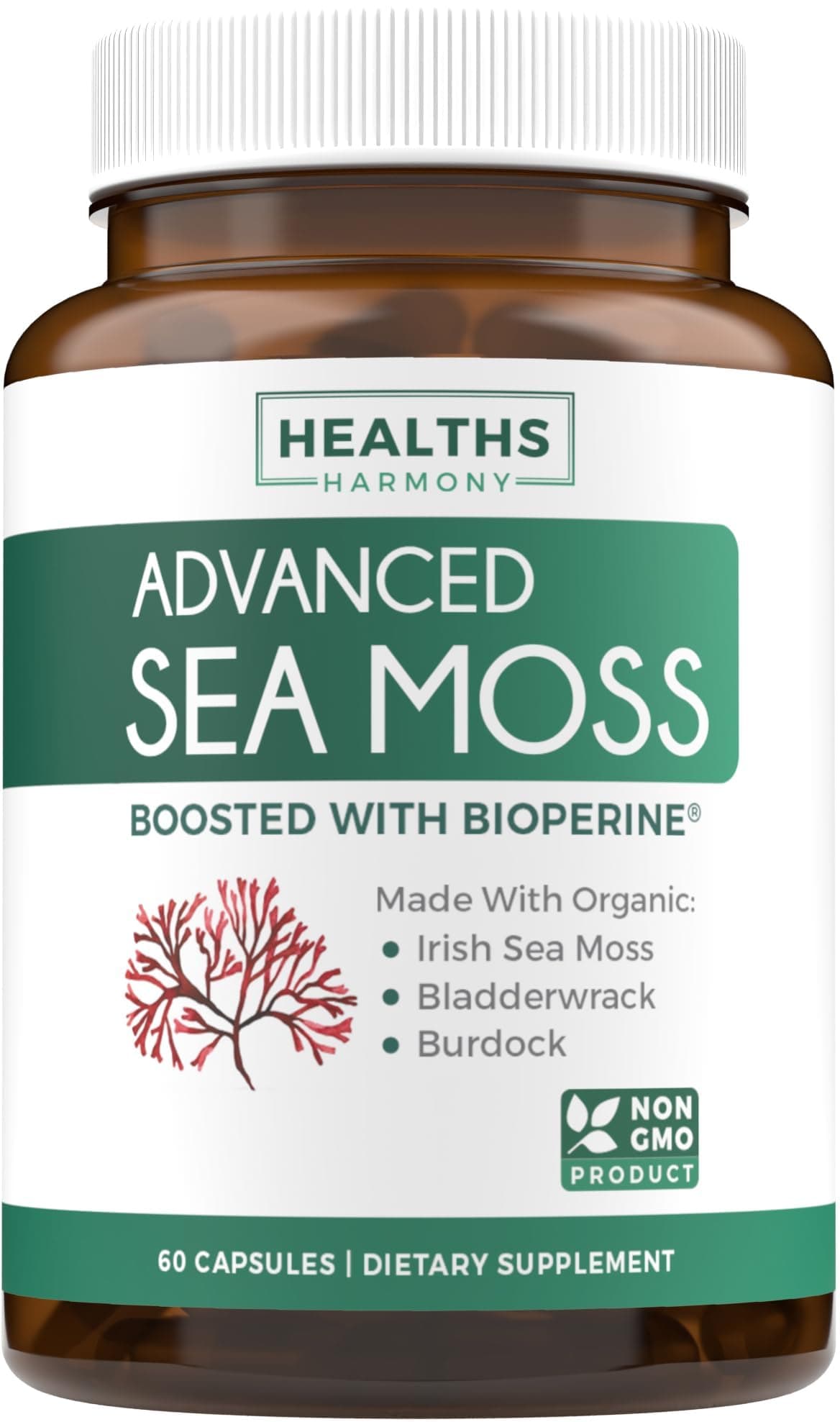 Irish Sea Moss Capsules, 60ct