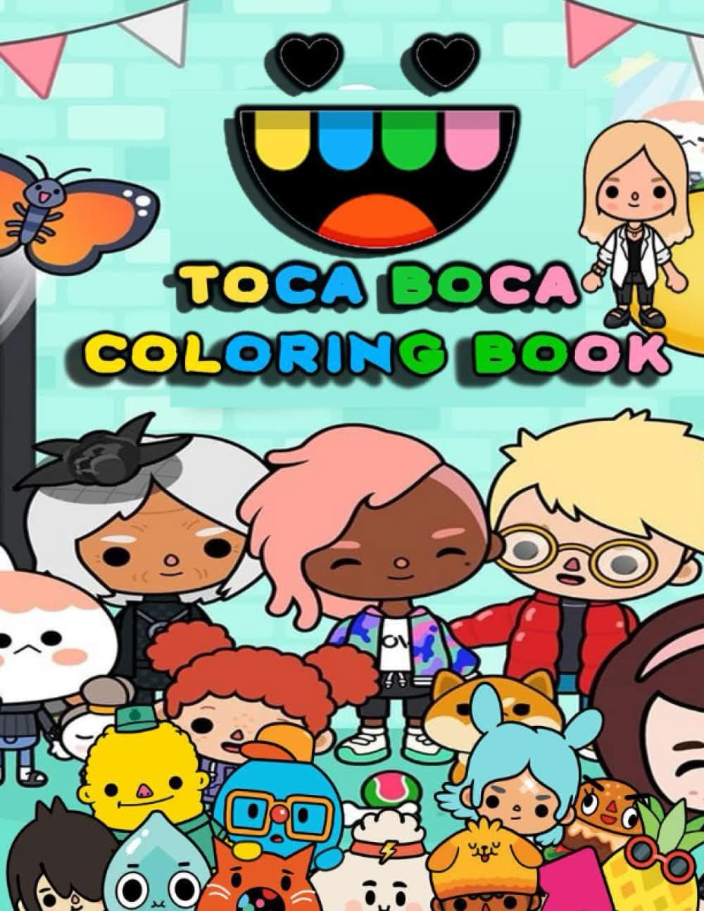 Tocạ Bocà Coloring Book: Colouring Pages For All Fans To Celebrate Holiday With Joy And Relaxation 2022 Paperback – 14 April 2022