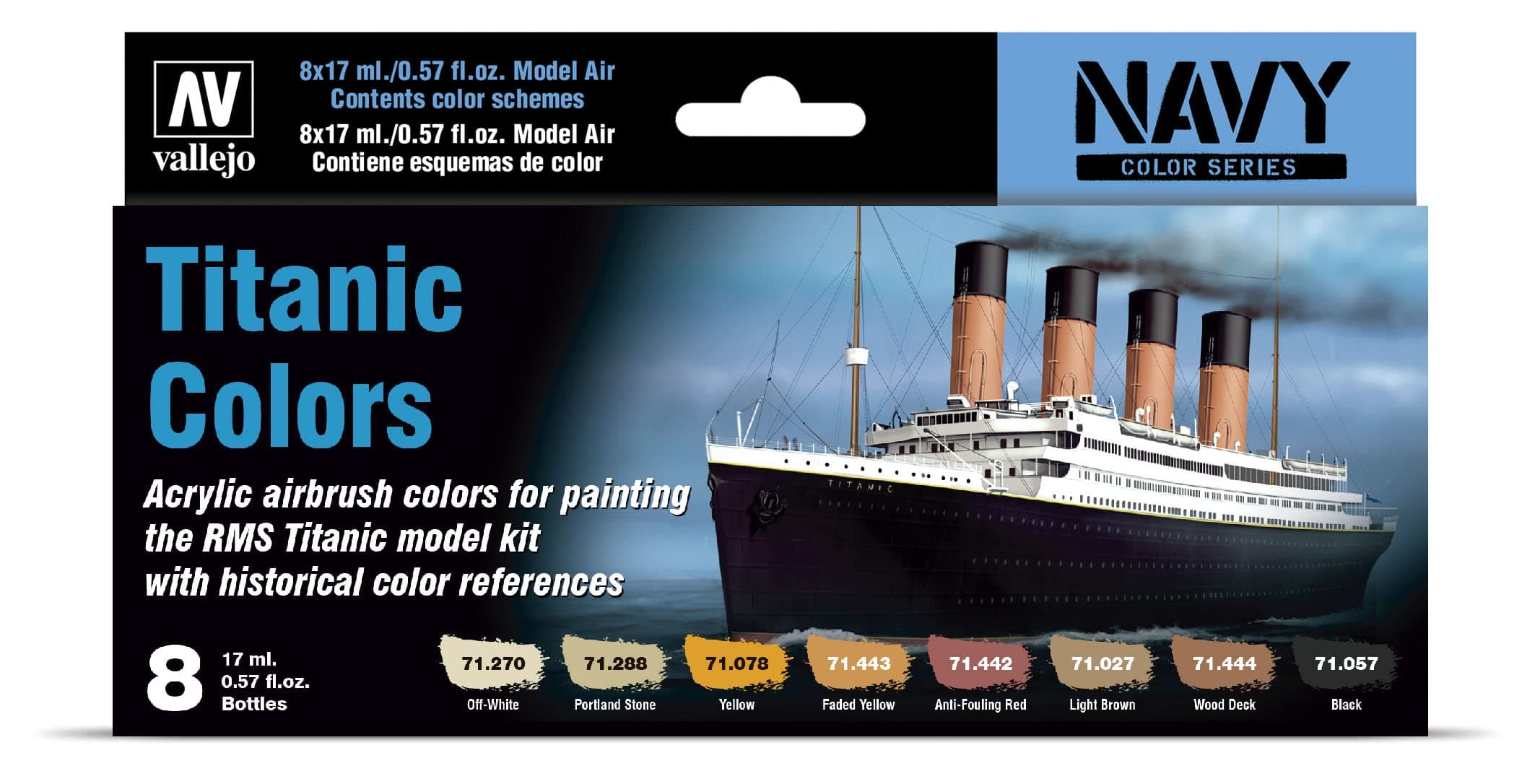 Vallejo VAL71646 Model Paints, Various