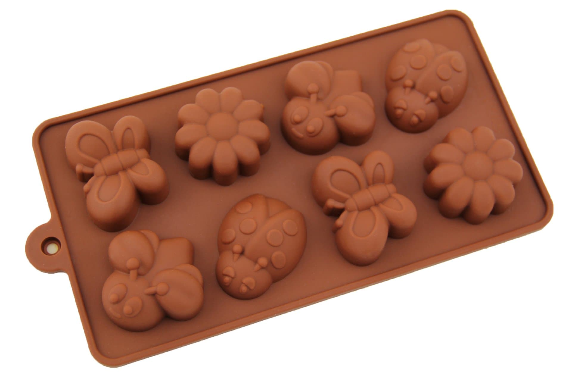 On The Journey - Flower Bee Butterfly Beetle Muffin Sweet Candy Jelly Ice Silicone Mould Mold Wedding Party Cake Baking Pan Tray Make