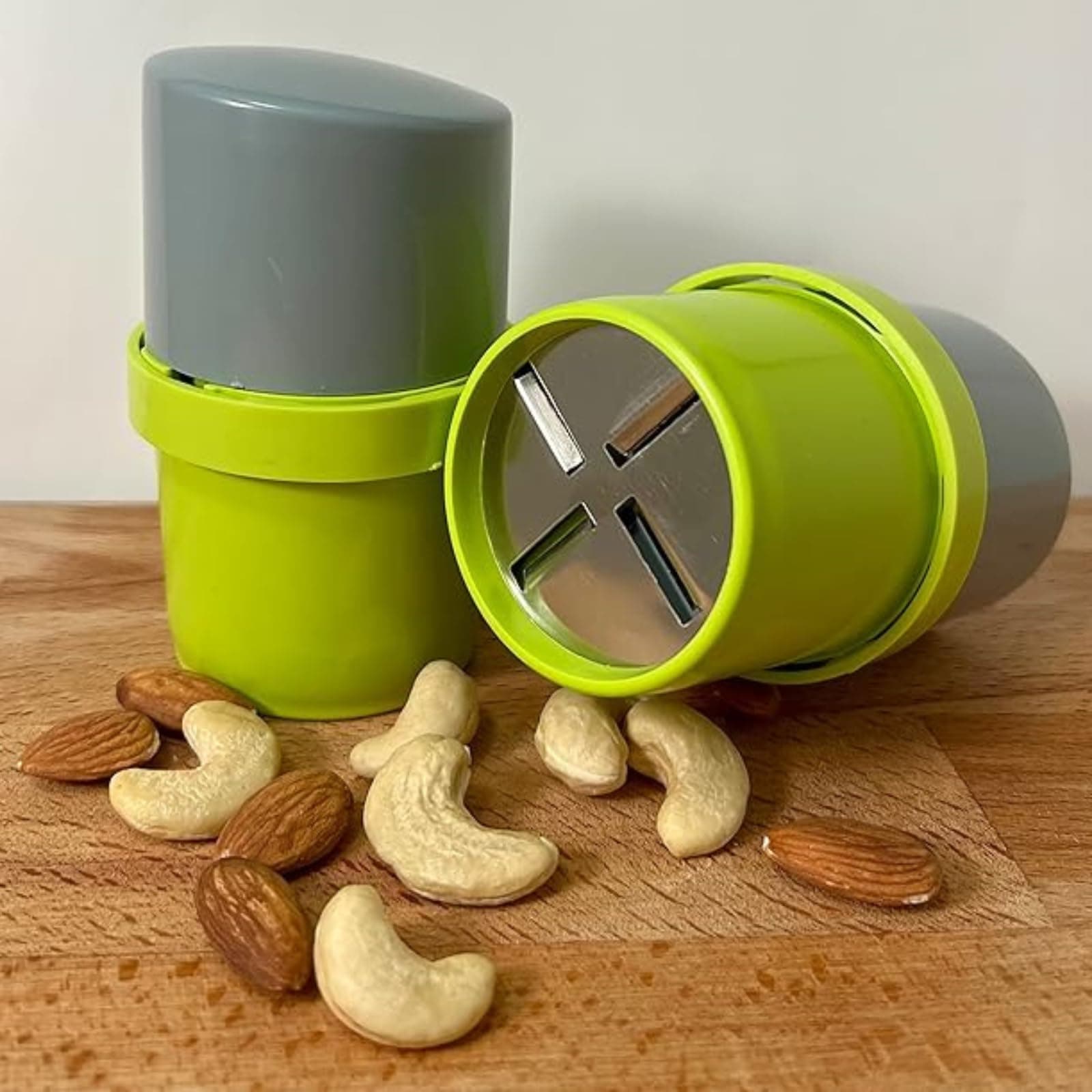 Dry Fruits Cutter Slicer Fine - Pack of 1 - Smart Kitchen Gadget - Dry Fruit Chopper - Badam Cutter Machine - Hand Nuts Cutter Chopper Slicer - For Kitchen Items - Gift Home Gadgets