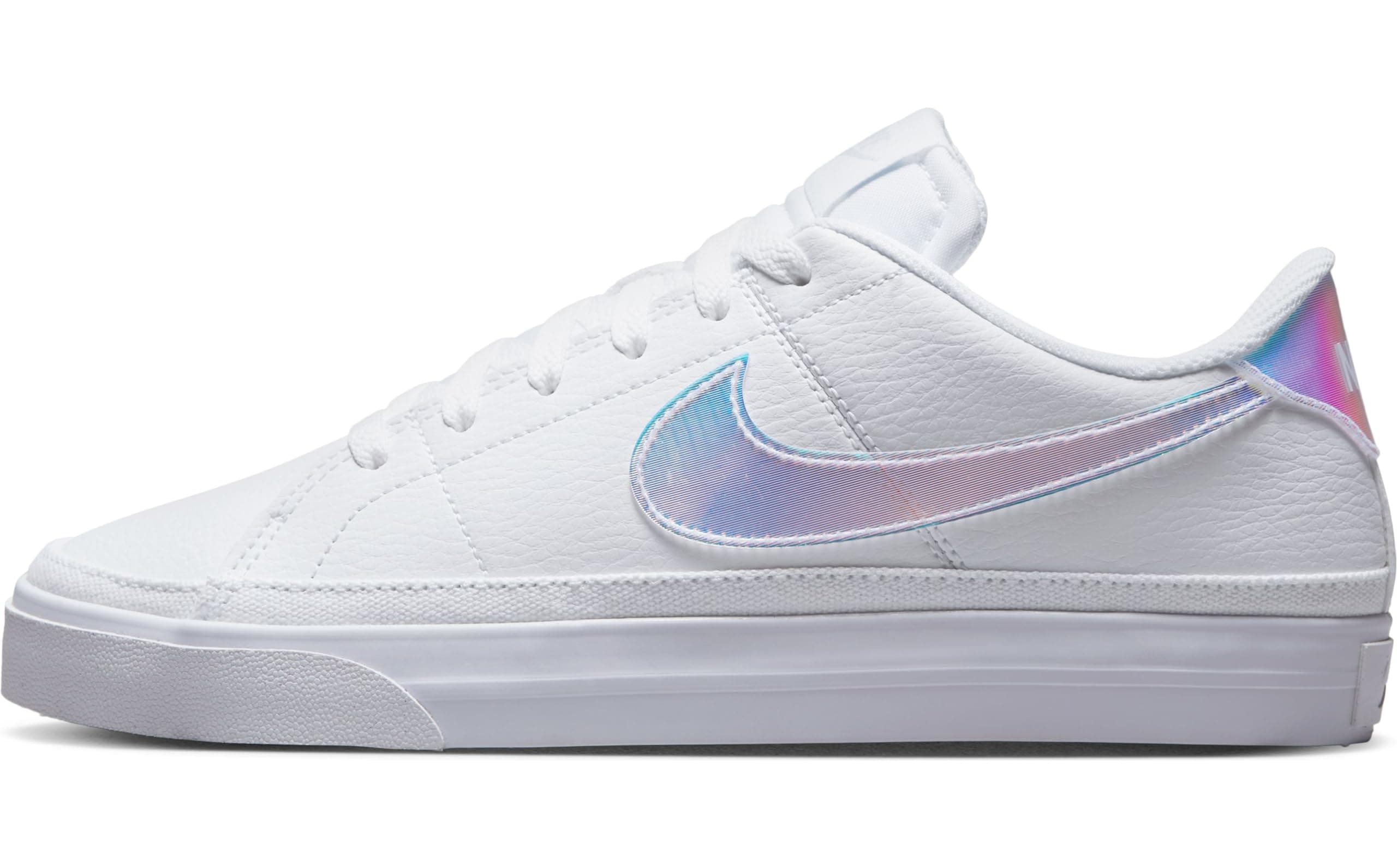 Nike Court Legacy NN Unisex Shoes Size 5, Color: White/Multicolor-White