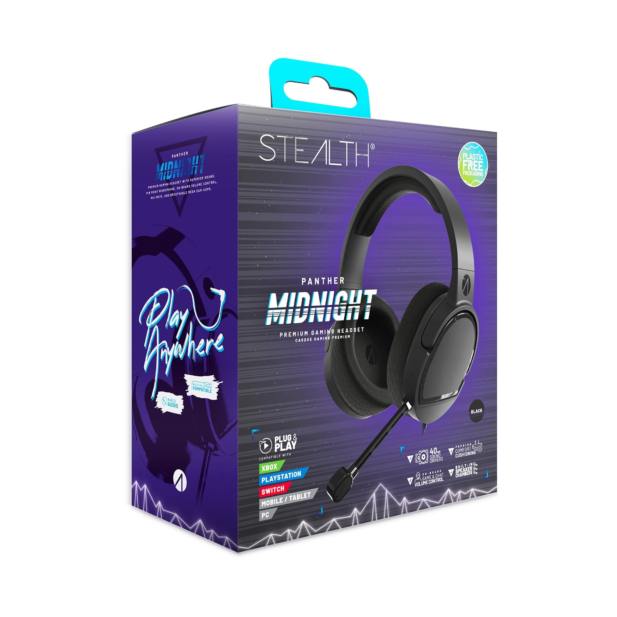 STEALTH PANTHER Over Ear Gaming Headset