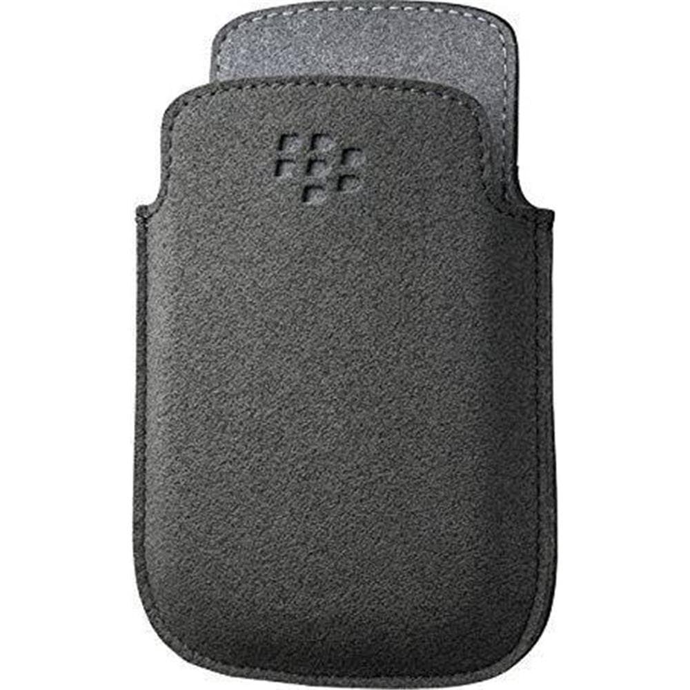 RIM BlackBerry Pocket Microfibre Case for Curve 9220/9310/9320 - Black/Grey