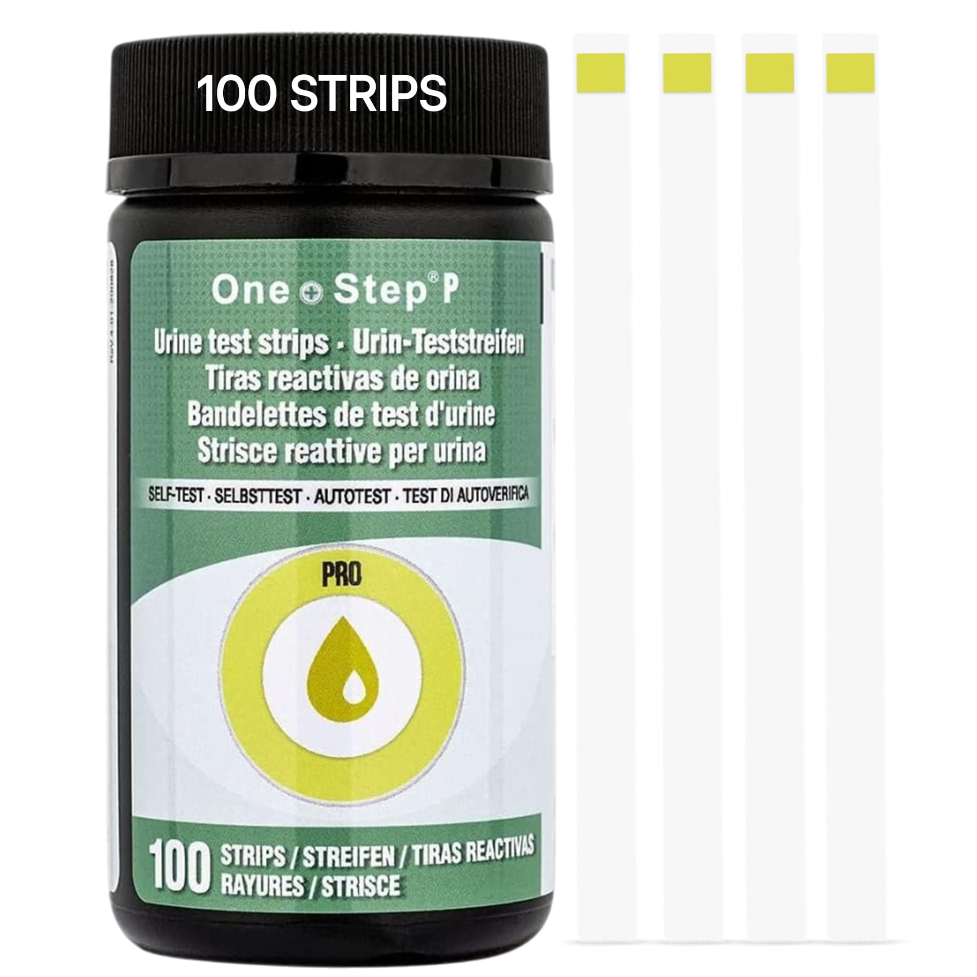 One Step Protein Test Strips Urine Testing Kits (100 Tests)