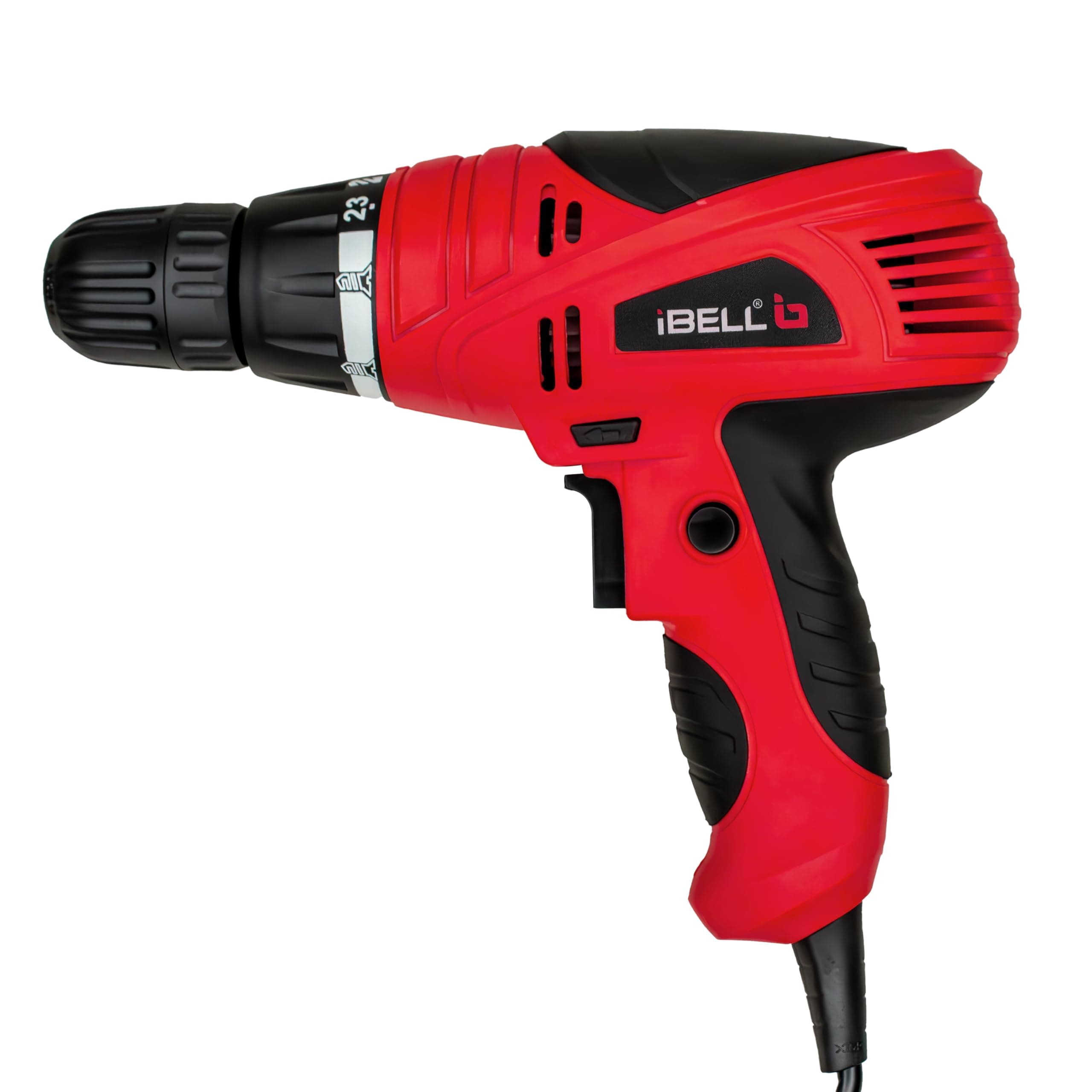 IBELL Electric Screwdriver SD12-75, 280W, Copper Armature, 750RPM, Chuck 10mm (Red), 1 Pc