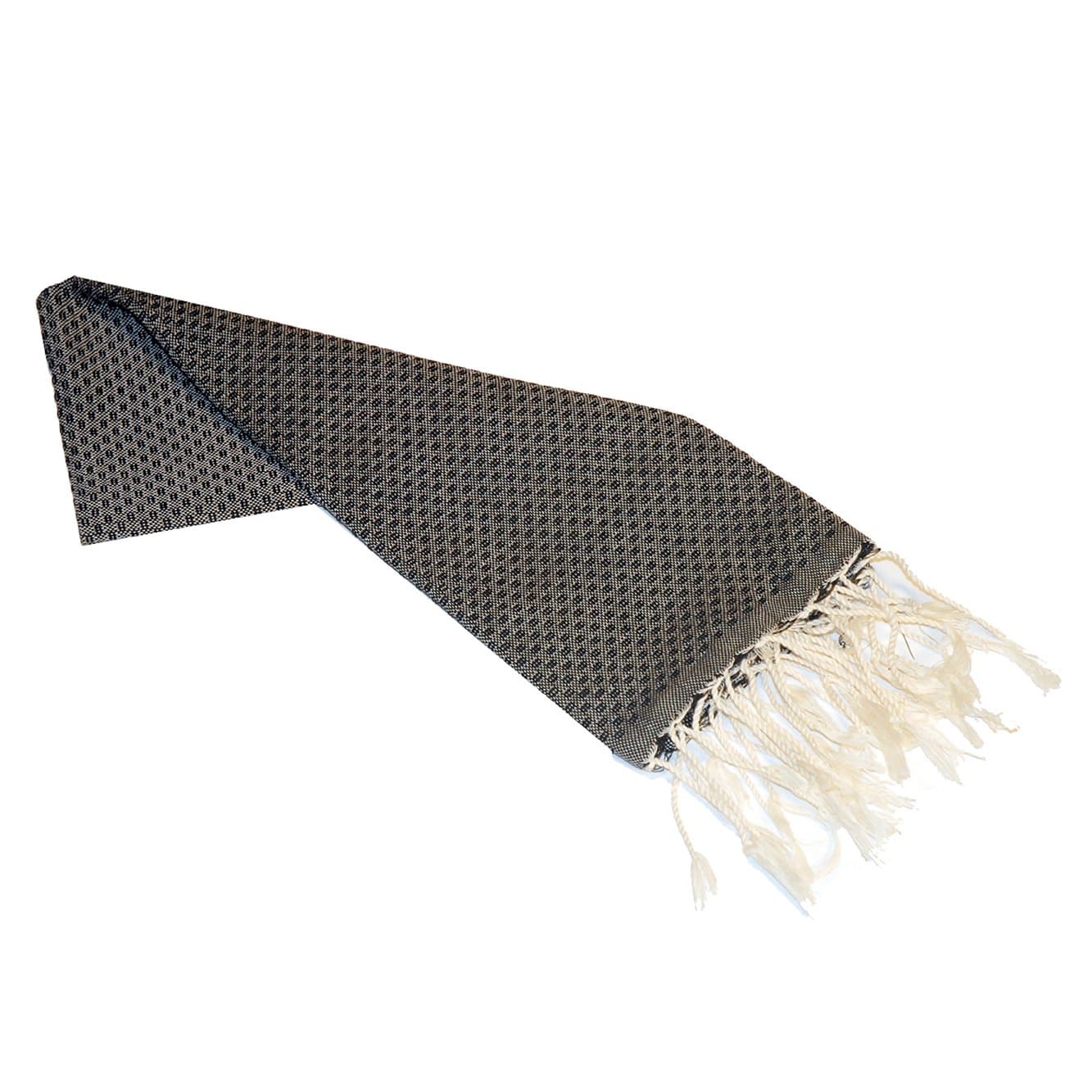 Scents and Feel 100-Percent Cotton Fouta Guest Towel, Black