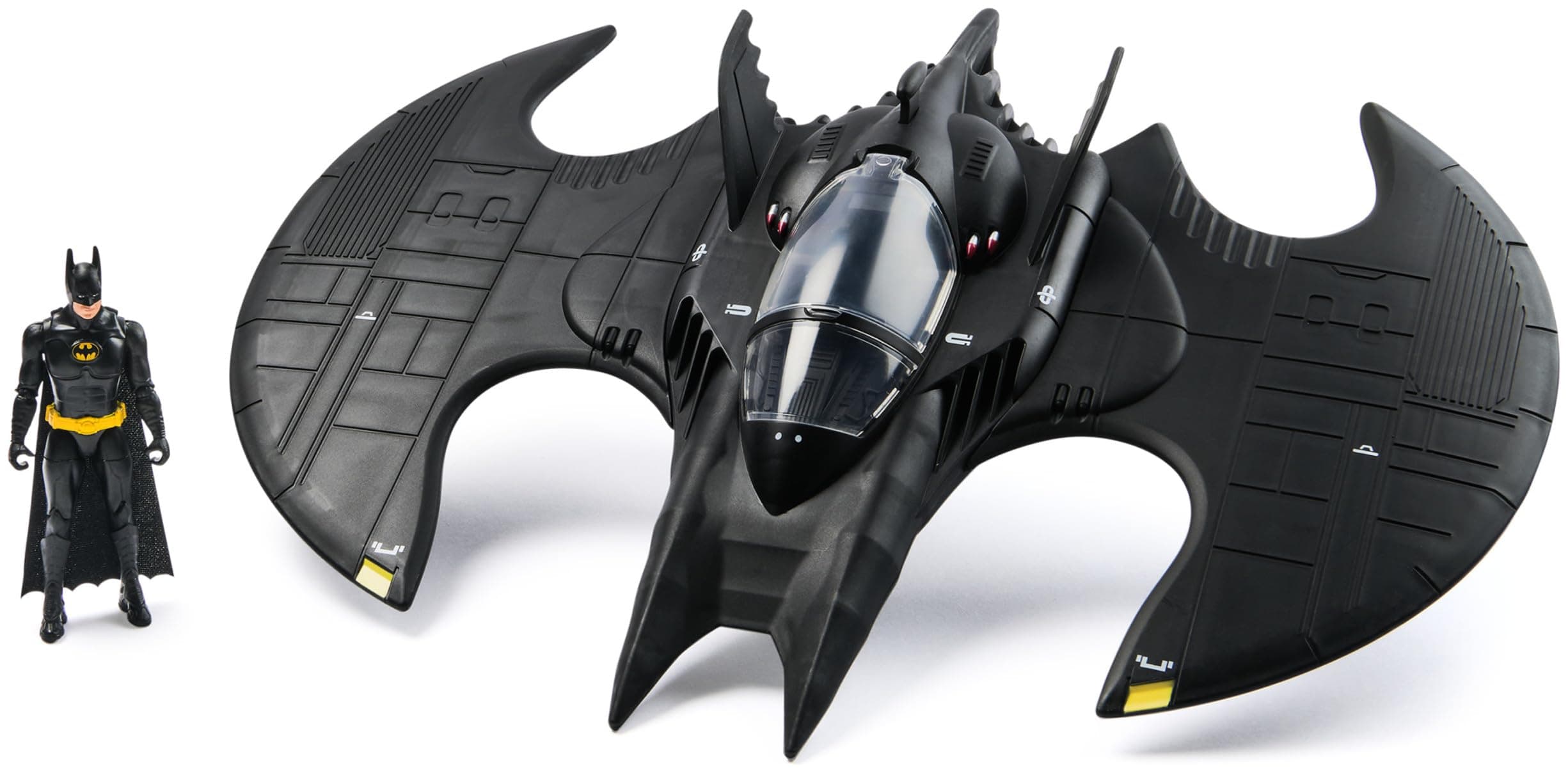 DC Batman, Batwing and 10-cm Batman Set, 1992 Batman Returns Action Figure and 1989 Batwing, Limited Edition 85th Anniversary Collectible Kids’ Toys for Boys and Girls Aged 3 and Up