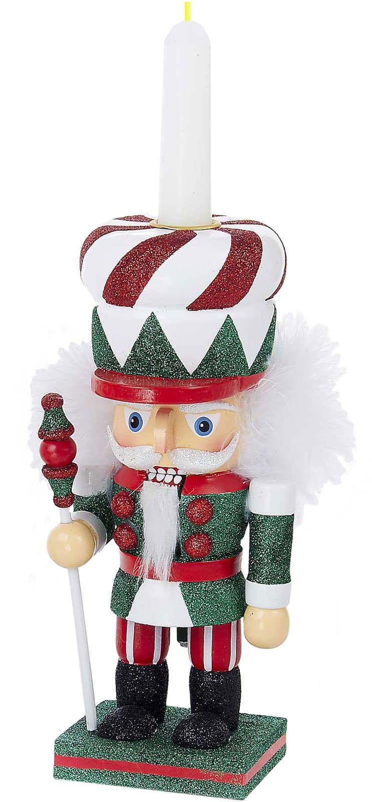 Christmas Nutcracker Candlestick Holders [1HA0159A]