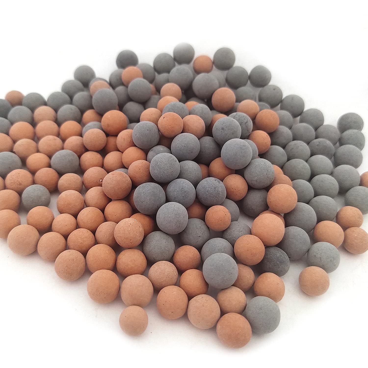 200 Pcs Ceramic Aquarium Decor Balls - Fish Tank Ornament for Betta Fish, Freshwater Tank