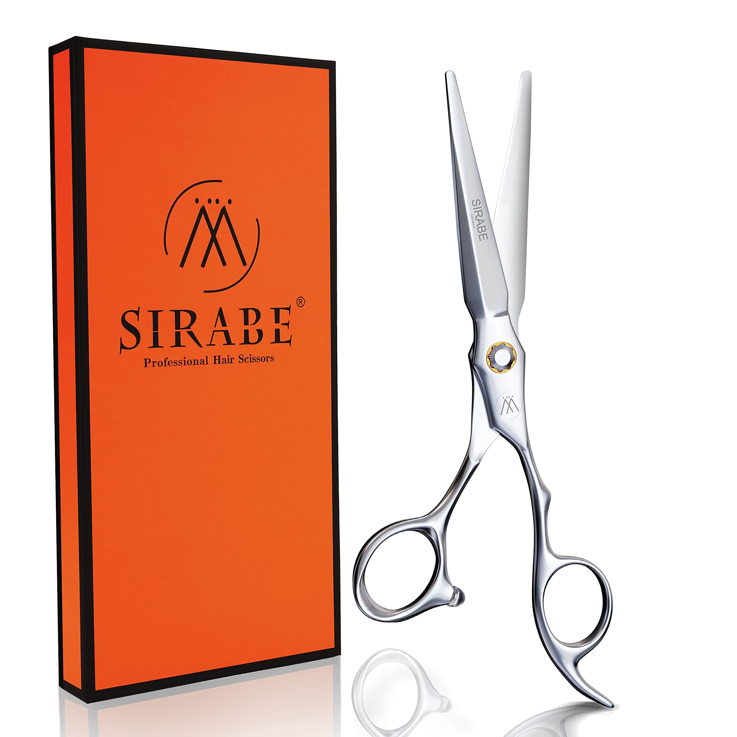 HIGH-END Professional Hair Cutting Scissors Shears - Ultra Sharp Blades for Precise Cutting - Barber Shears Haircut Scissors 440C Stainless Steel for Salon Hairstyling & Home Hairdressing