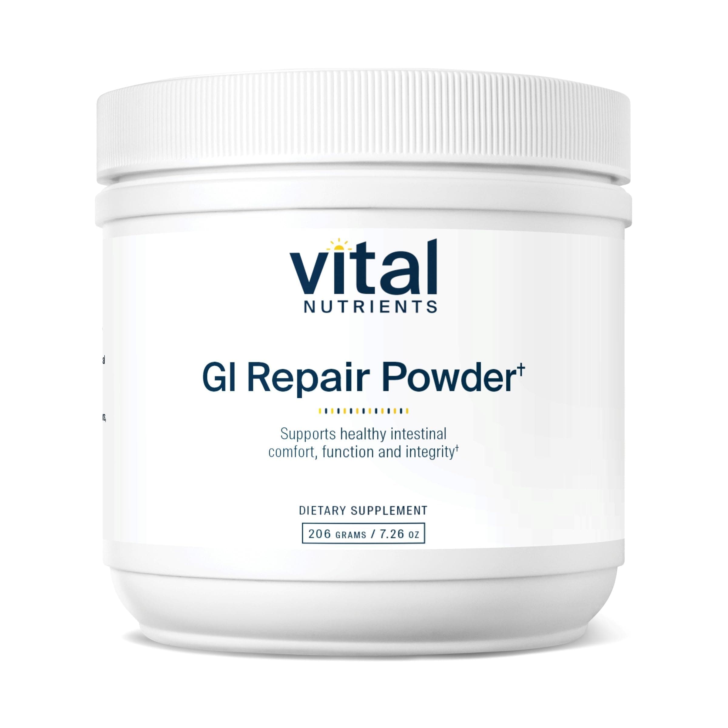 Vital Nutrients GI Repair Powder - Leaky Gut Powder with L Glutamine and Zinc - Digestive Enzyme Supplement to Support Gut Health and Digestion - Gluten Free - 40 Servings