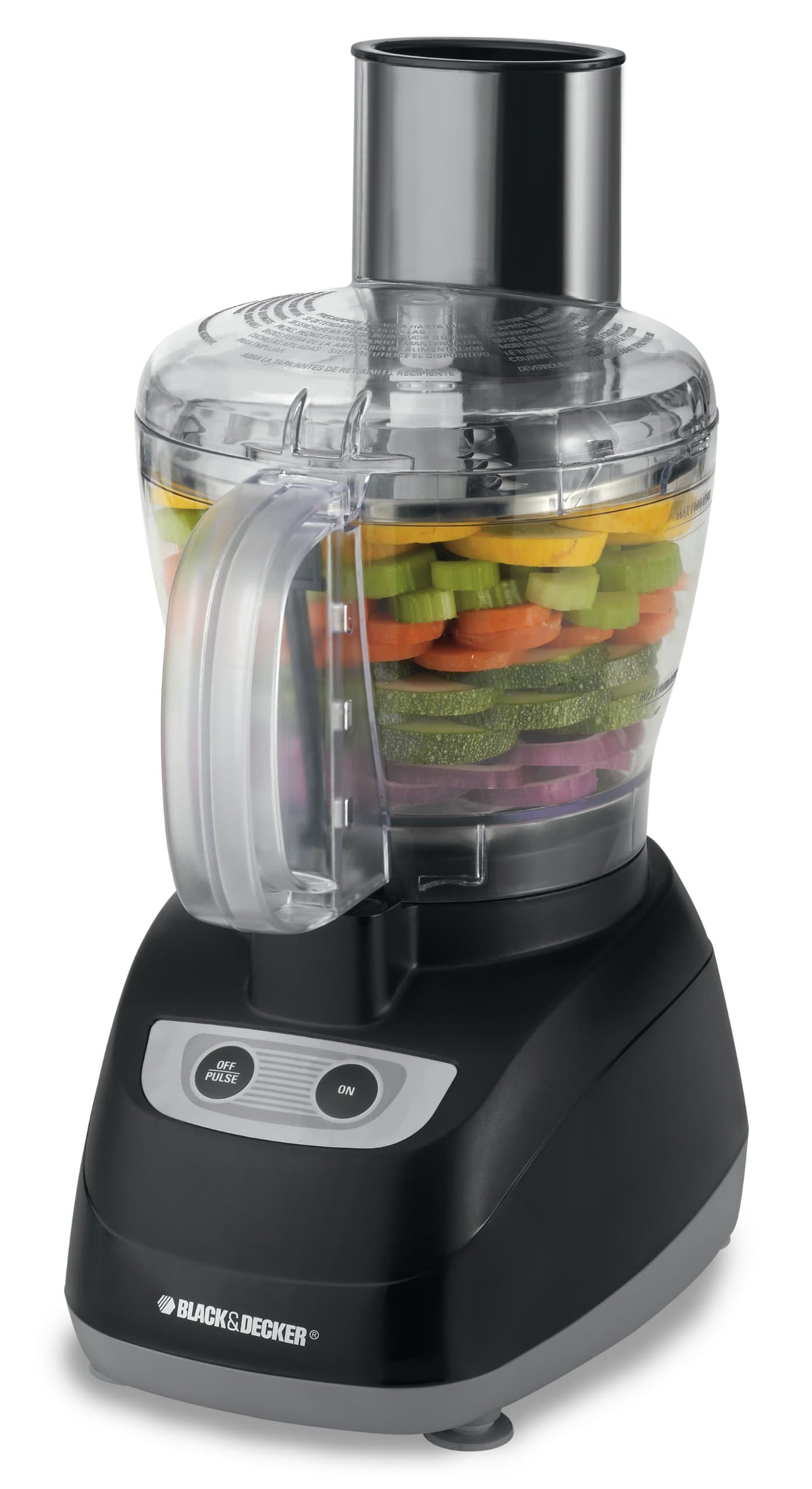BLACK+DECKER FP1445 Decker FP1800B Food Processor, Black