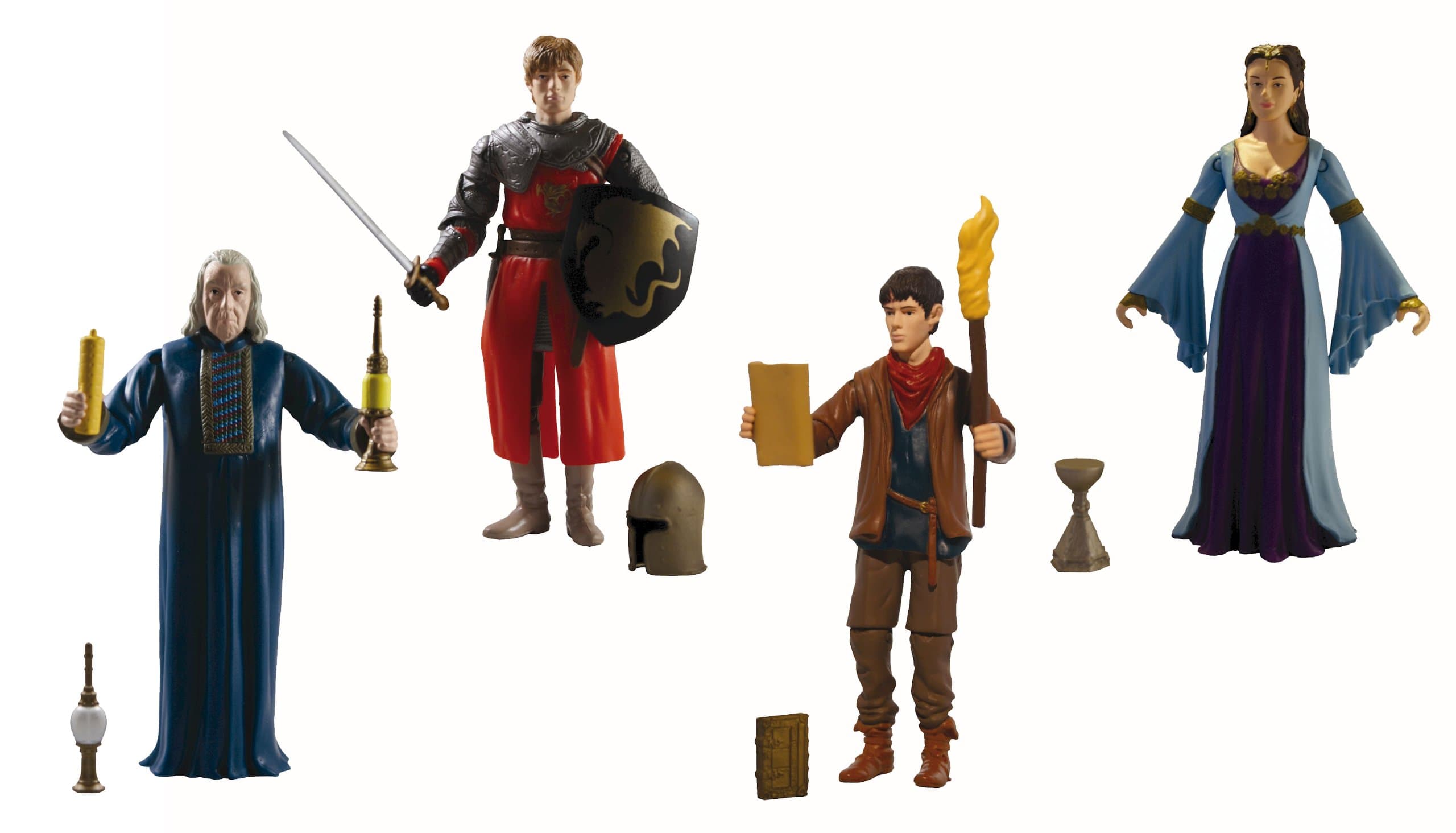 The Adventures of Merlin Action Figures - Set of Four