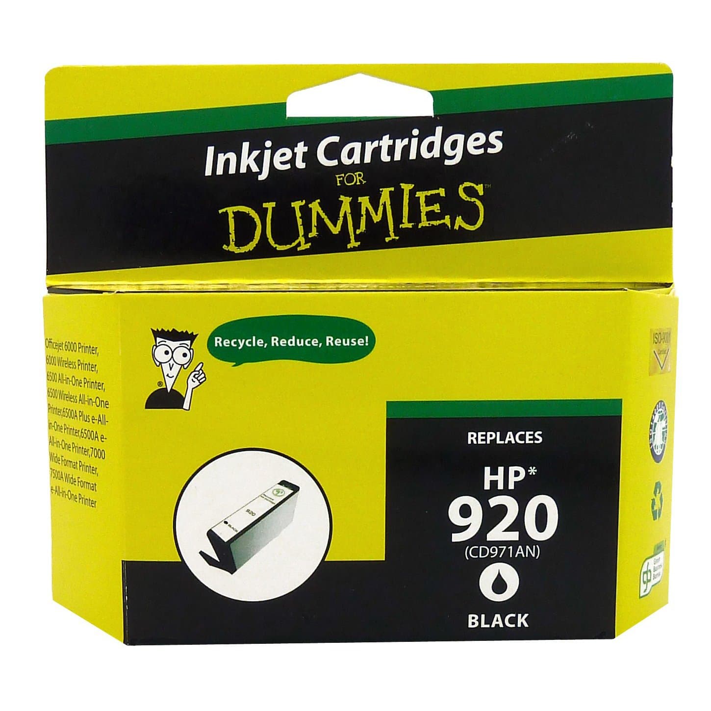 Green Project, Inc. CD971AN Inkjet Cartridge Ink - Black