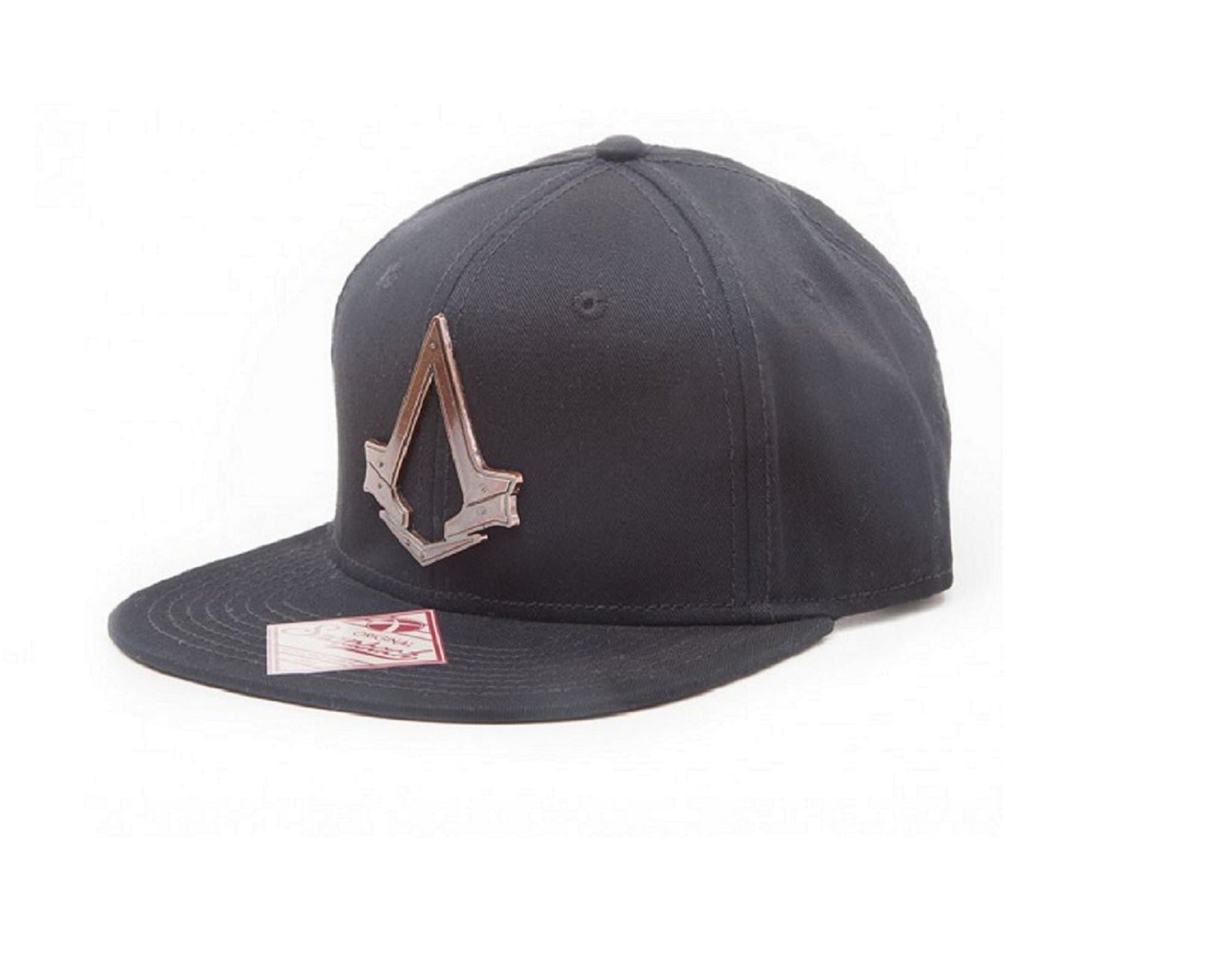 Assassins Creed Baseball Cap Syndicate Bronze Crest Official Black Snapback Size One Size