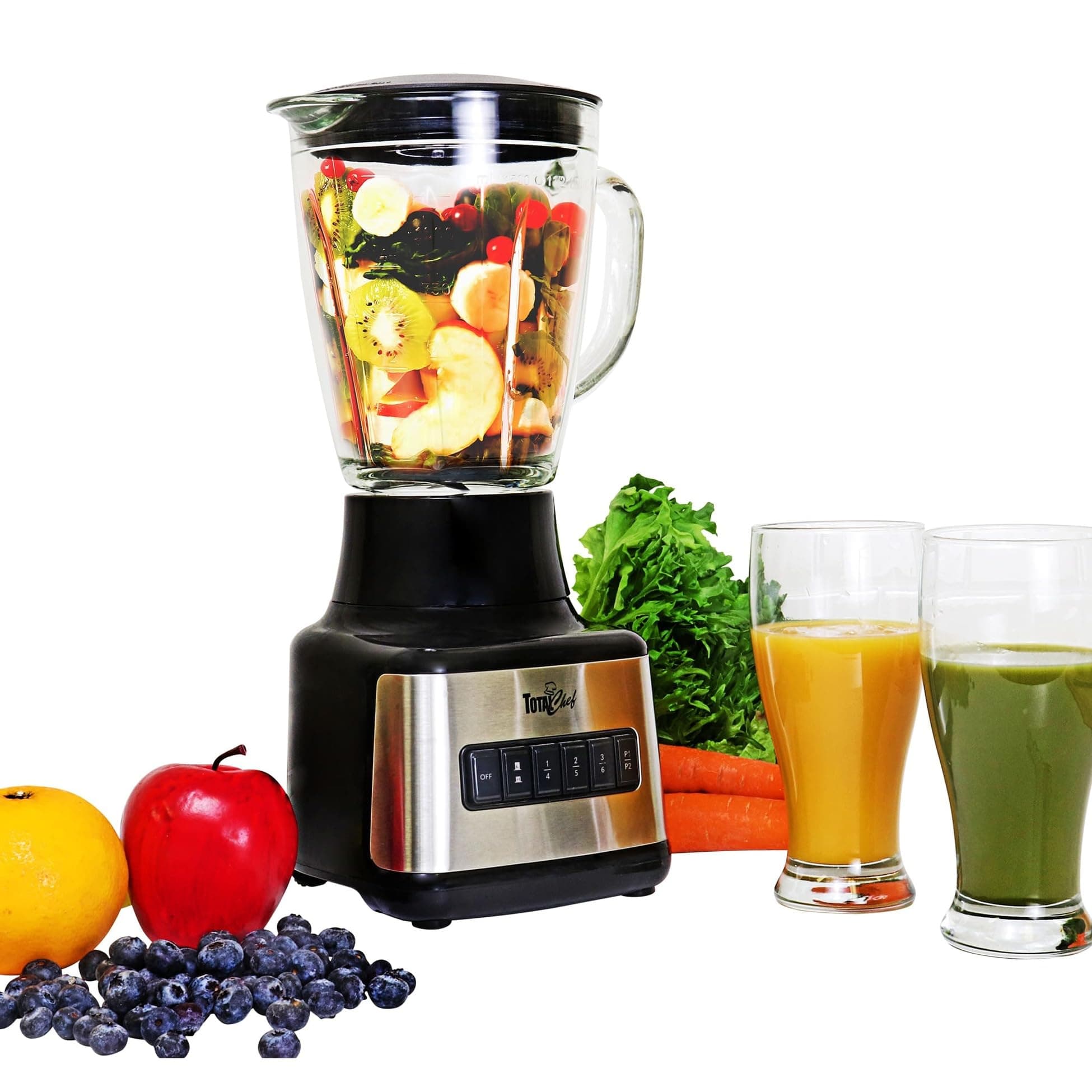 Total Chef Miracle Portable Blender with 12-Piece Set