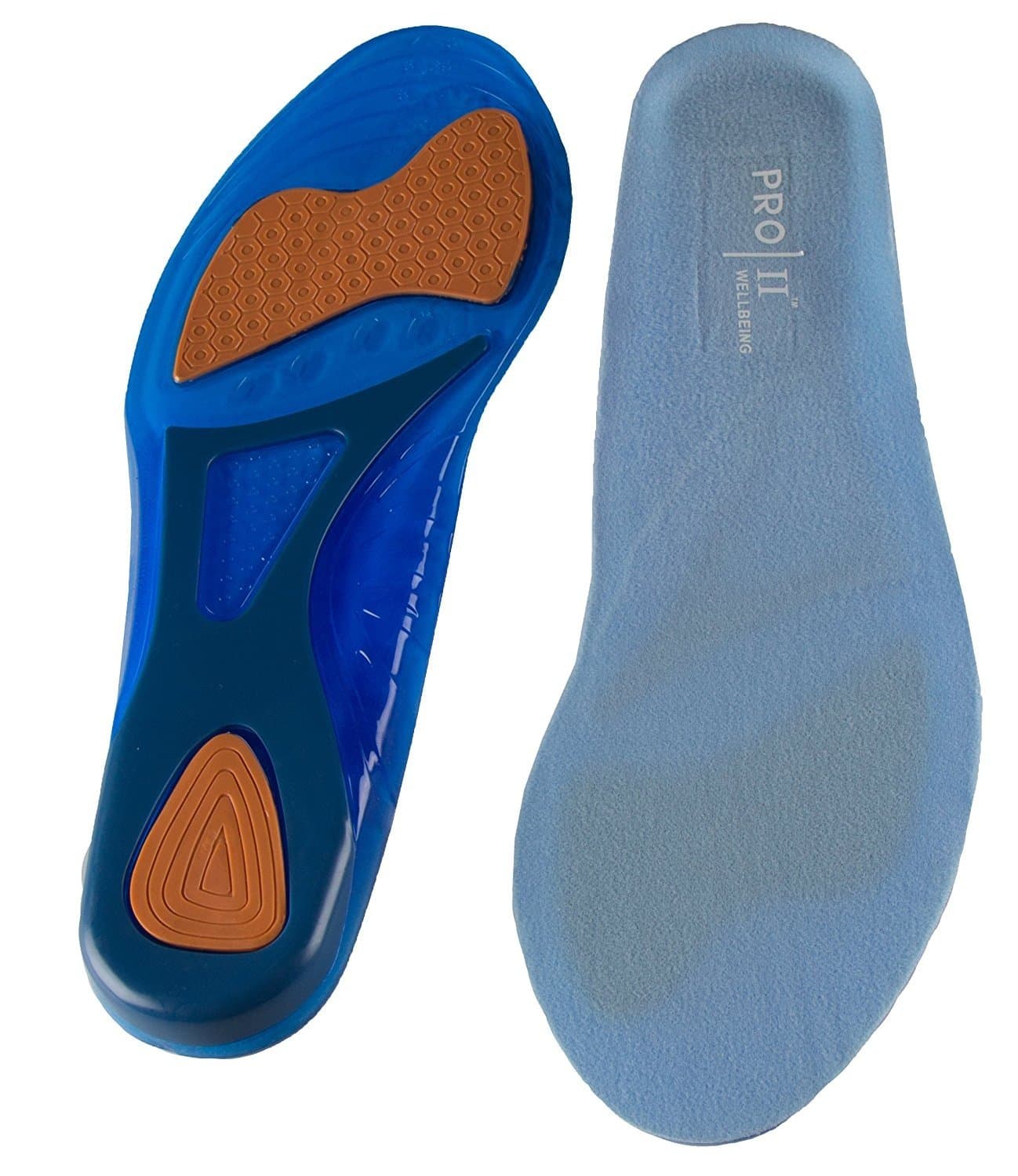PRO 11 WELLBEINGT-Bone Professional Series Gel Massaging Insoles (7/12 UK)