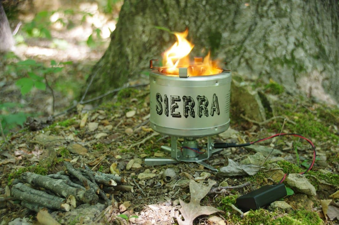Sierra Stove - Wood Burning Backpacking/Camp Stove