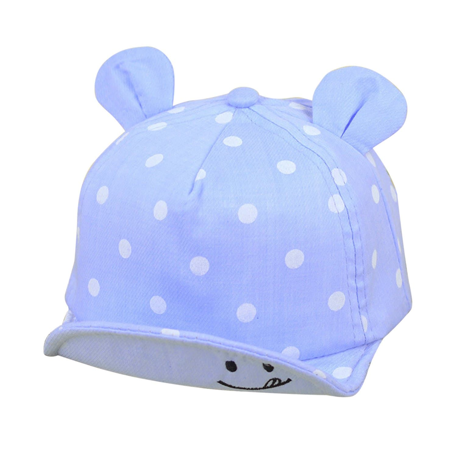 De feuilles Baby Summer Caps Girl Boys Sun Beach Hat with Ear