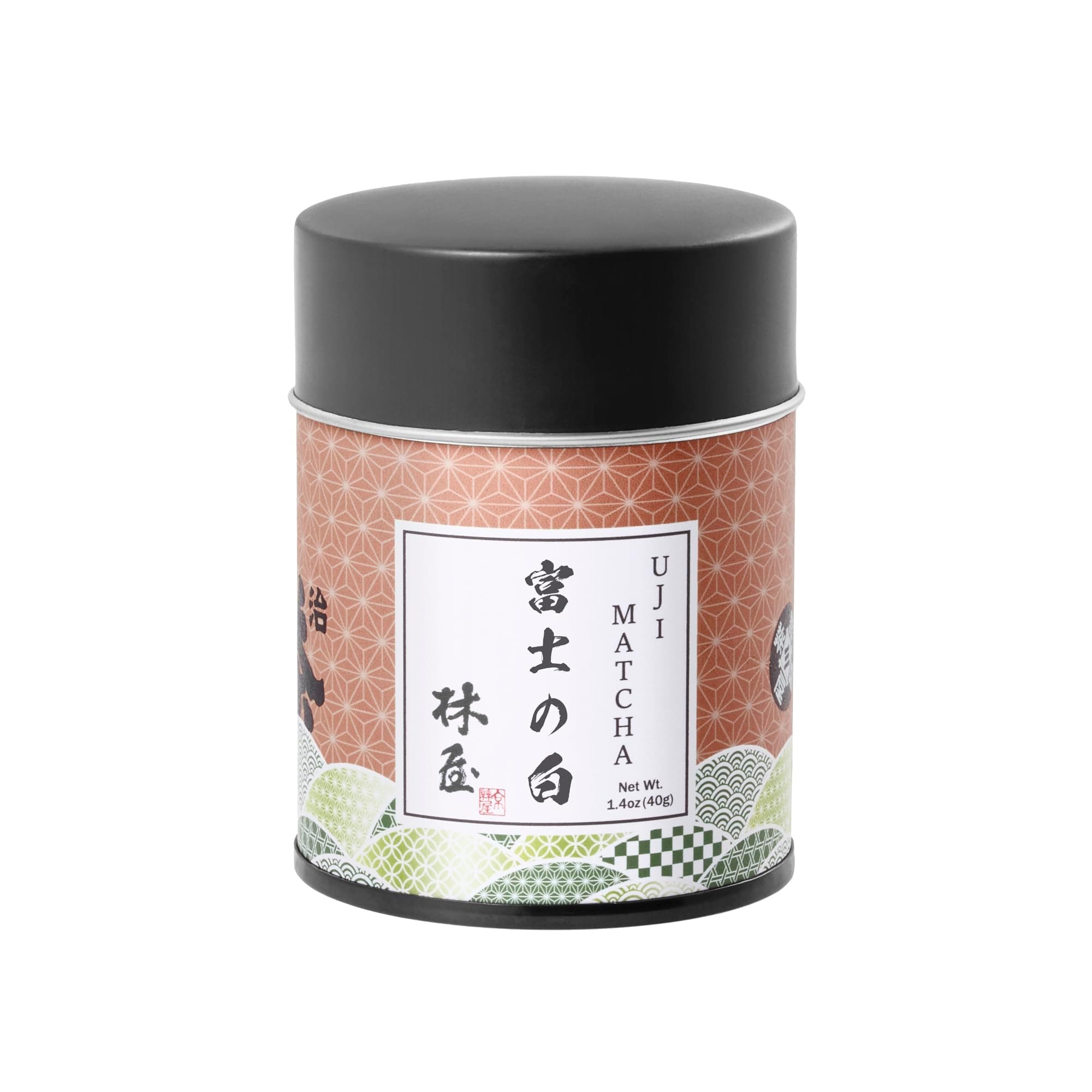 HAYASHIYA Matcha Powder - Fuji - Kyoto Uji Ceremonial Grade, First Harvest Stone Milled Authentic Japanese Matcha Green Tea Powder (40g / 1.4oz)