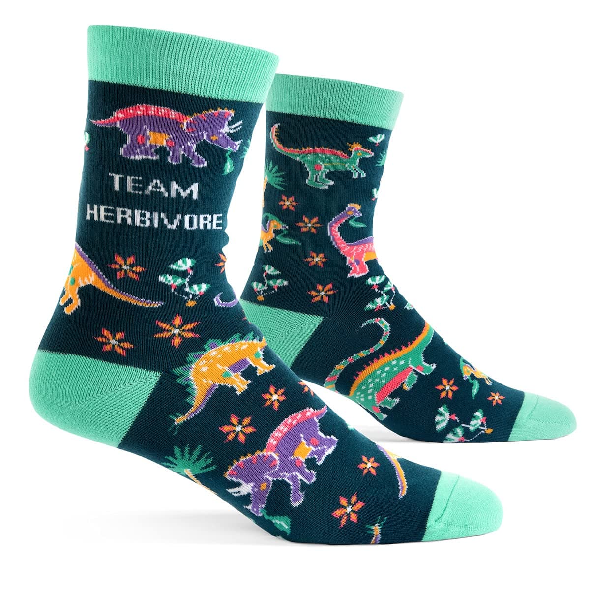 Team Herbivore Novelty Socks | Fun Gifts For Vegans, Vegetarians & Animal Lovers